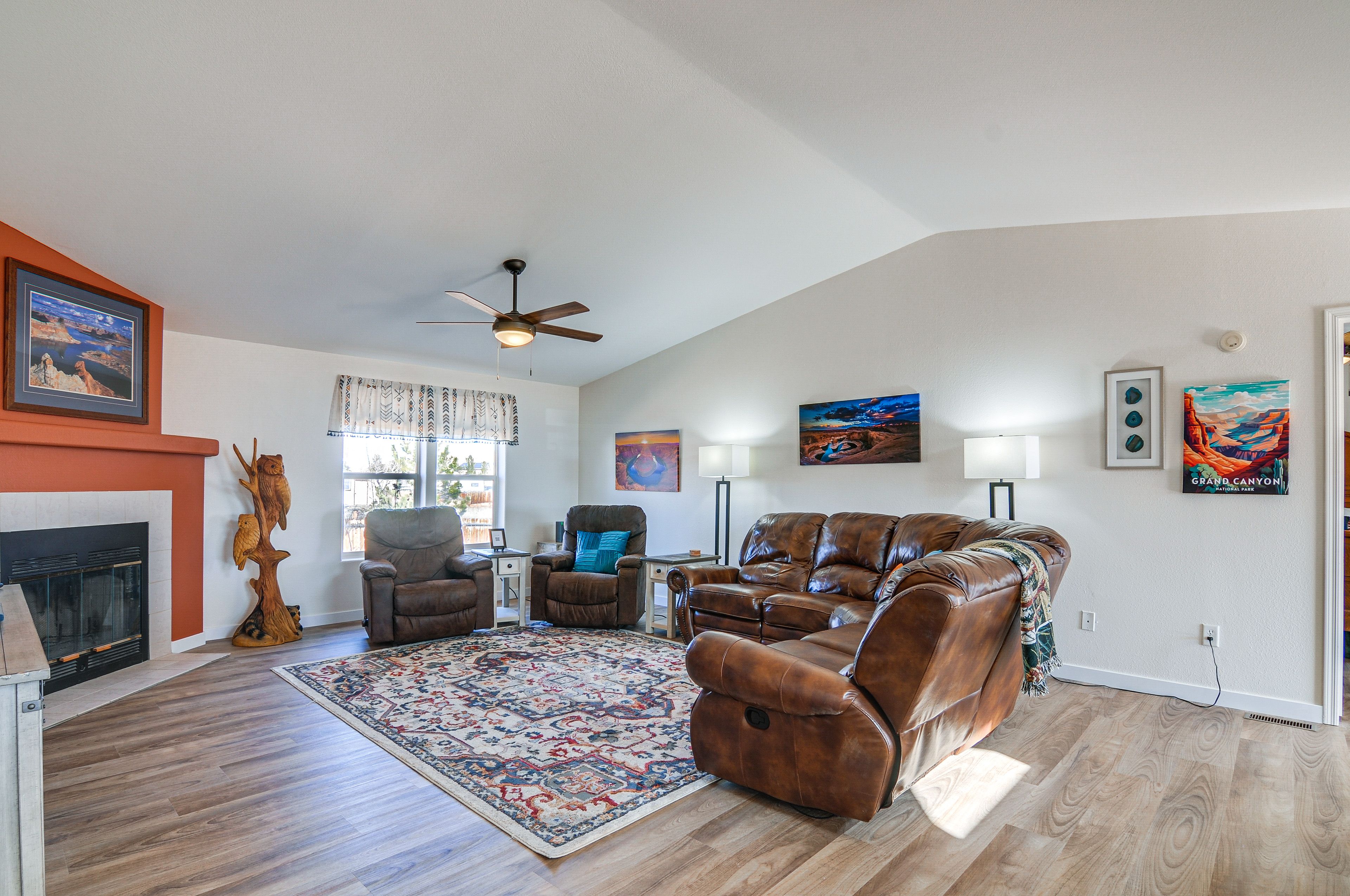 Living Room | Fireplace | Board Games