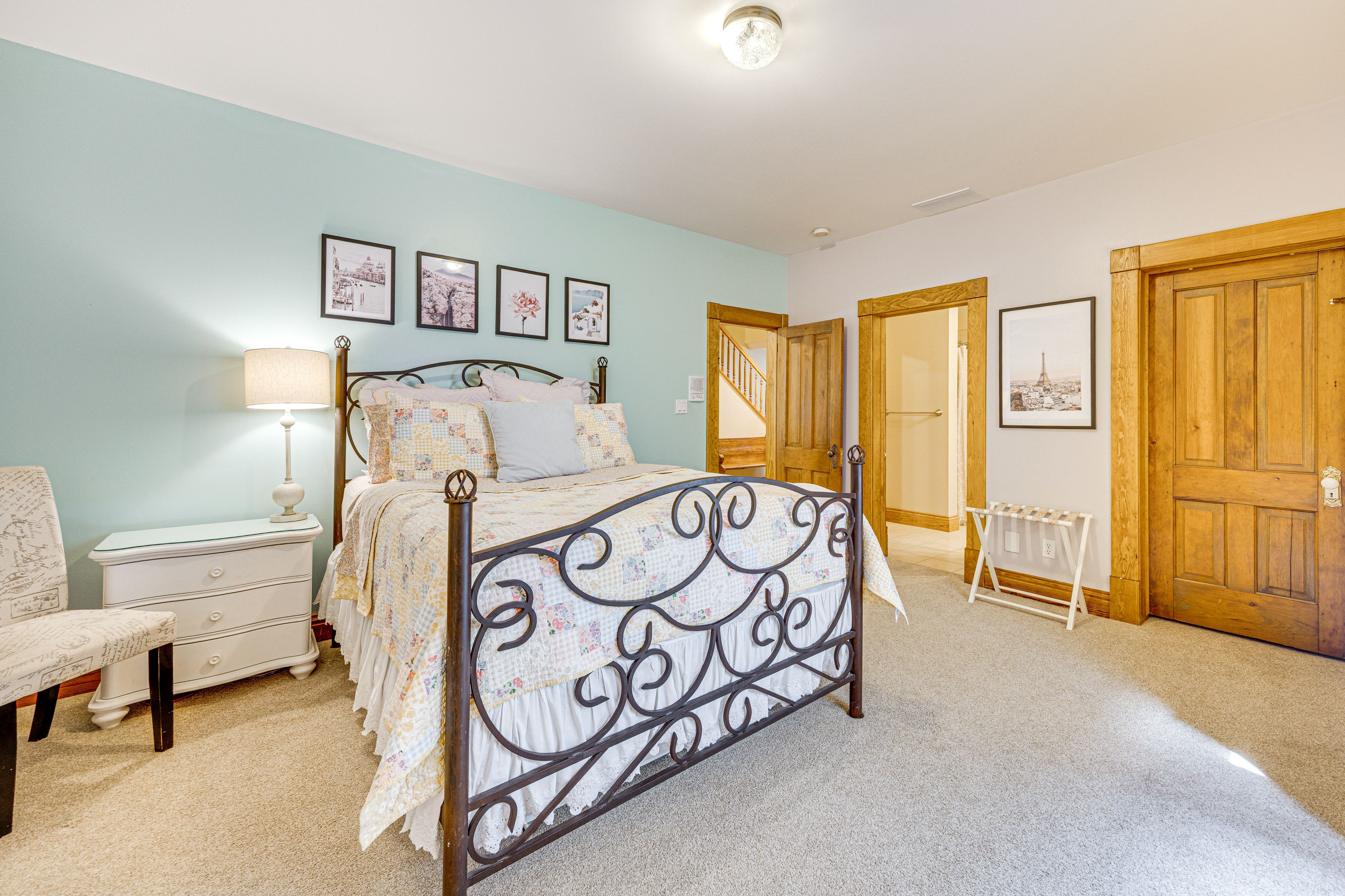 Bedroom 5 | Queen Bed w/ Twin Trundle | Basement