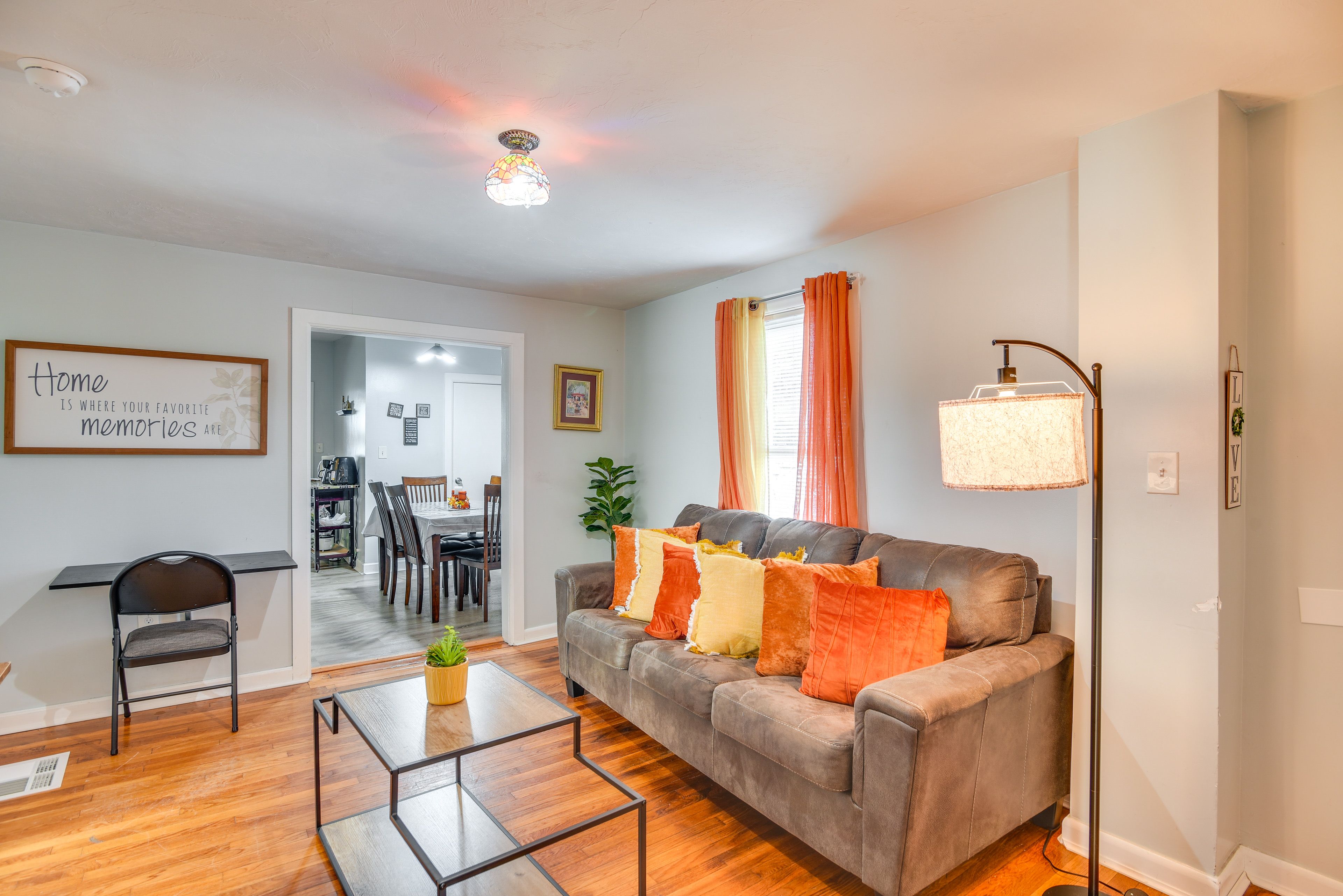 Living Room | Full Sleeper Sofa | Main Floor | Central Heating | Smart TV