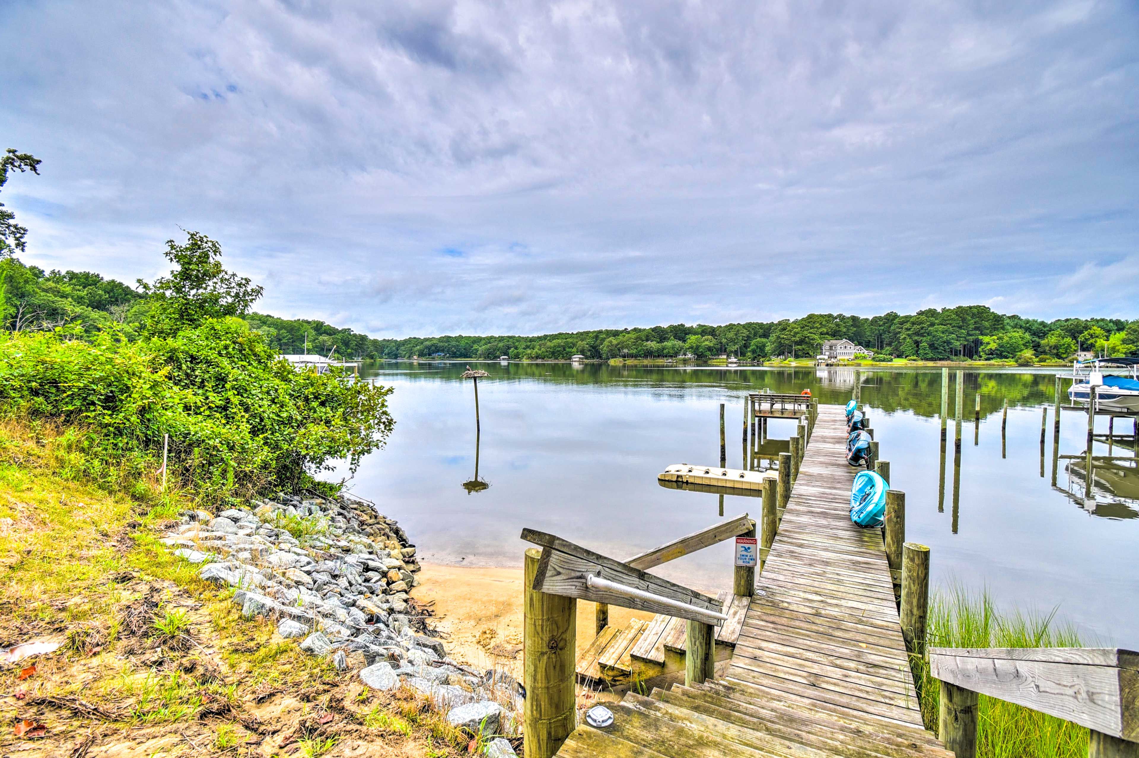 Private Boat Dock | 2 Boat Slips