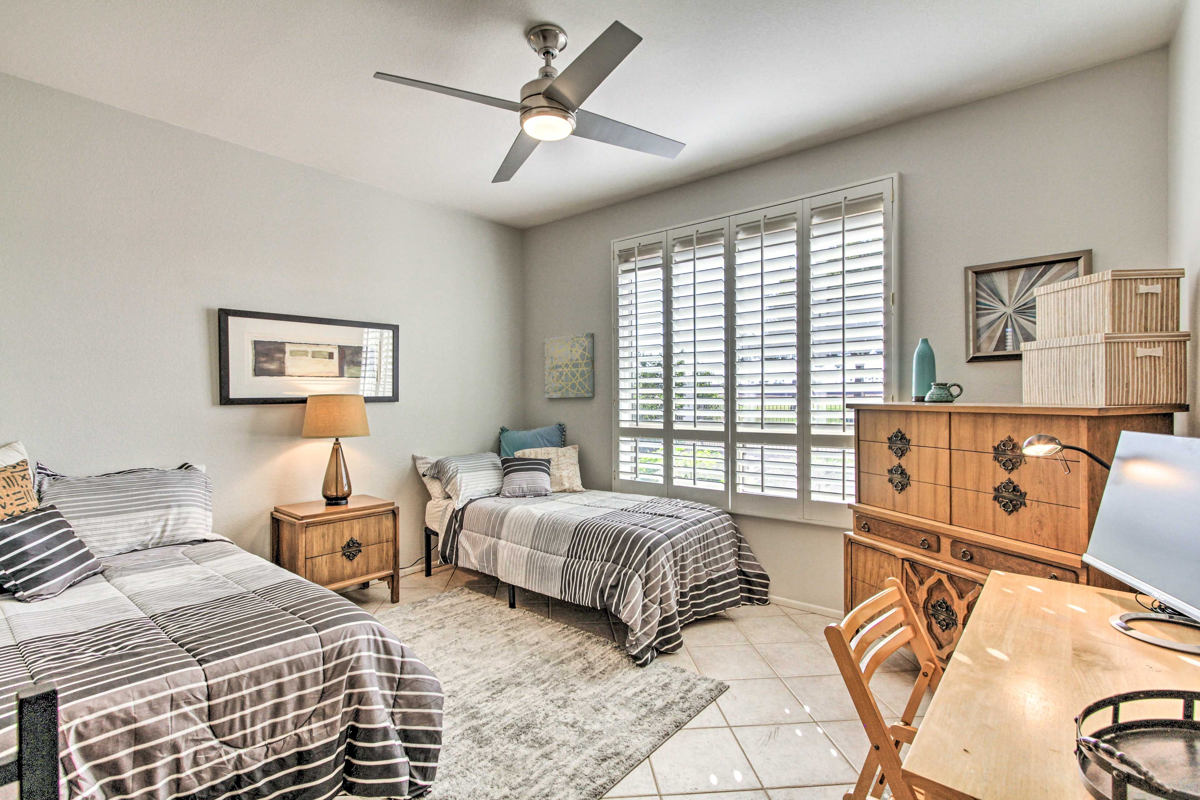 Bedroom 3 | 2 Twin Beds