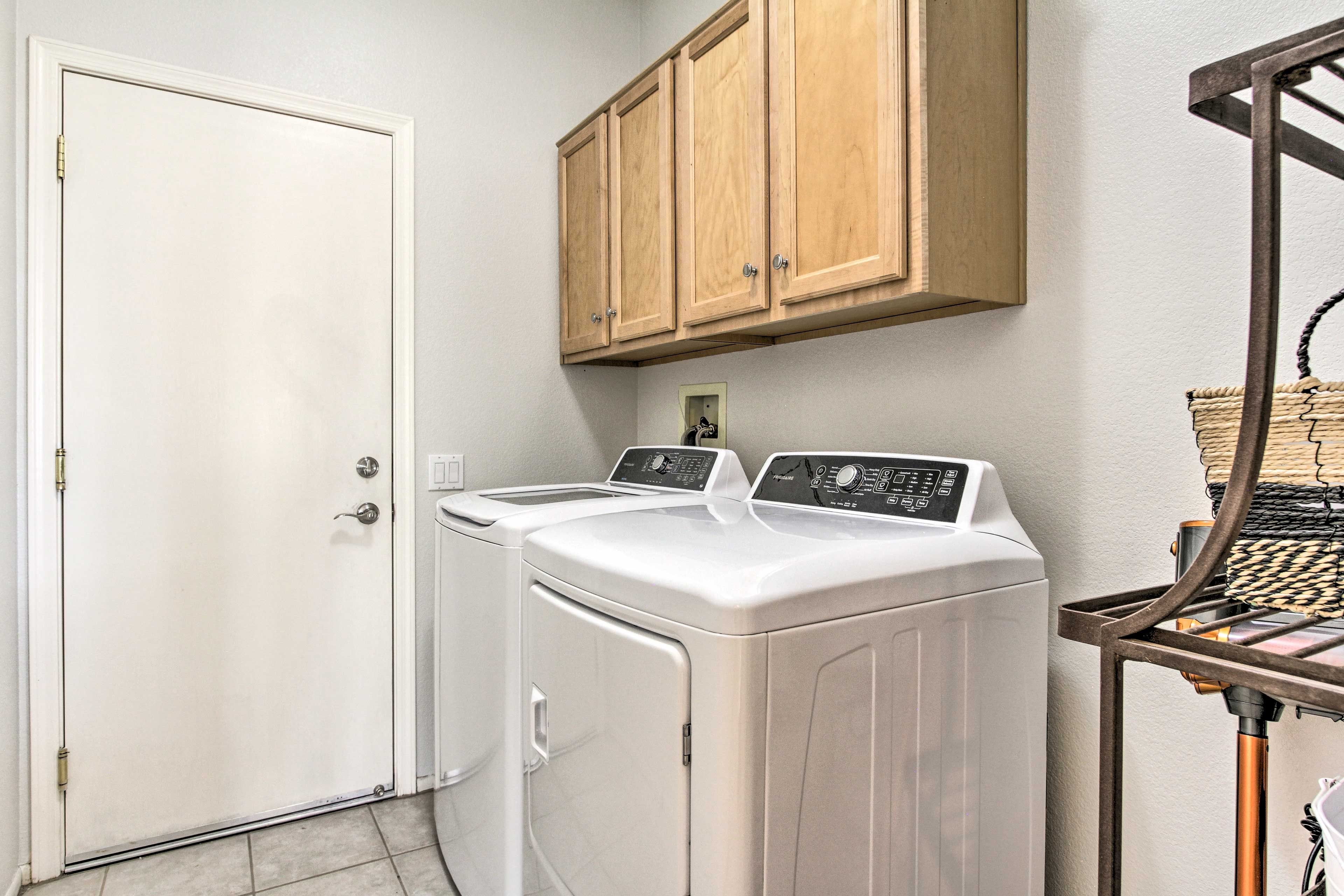 Laundry Area | Detergent Provided