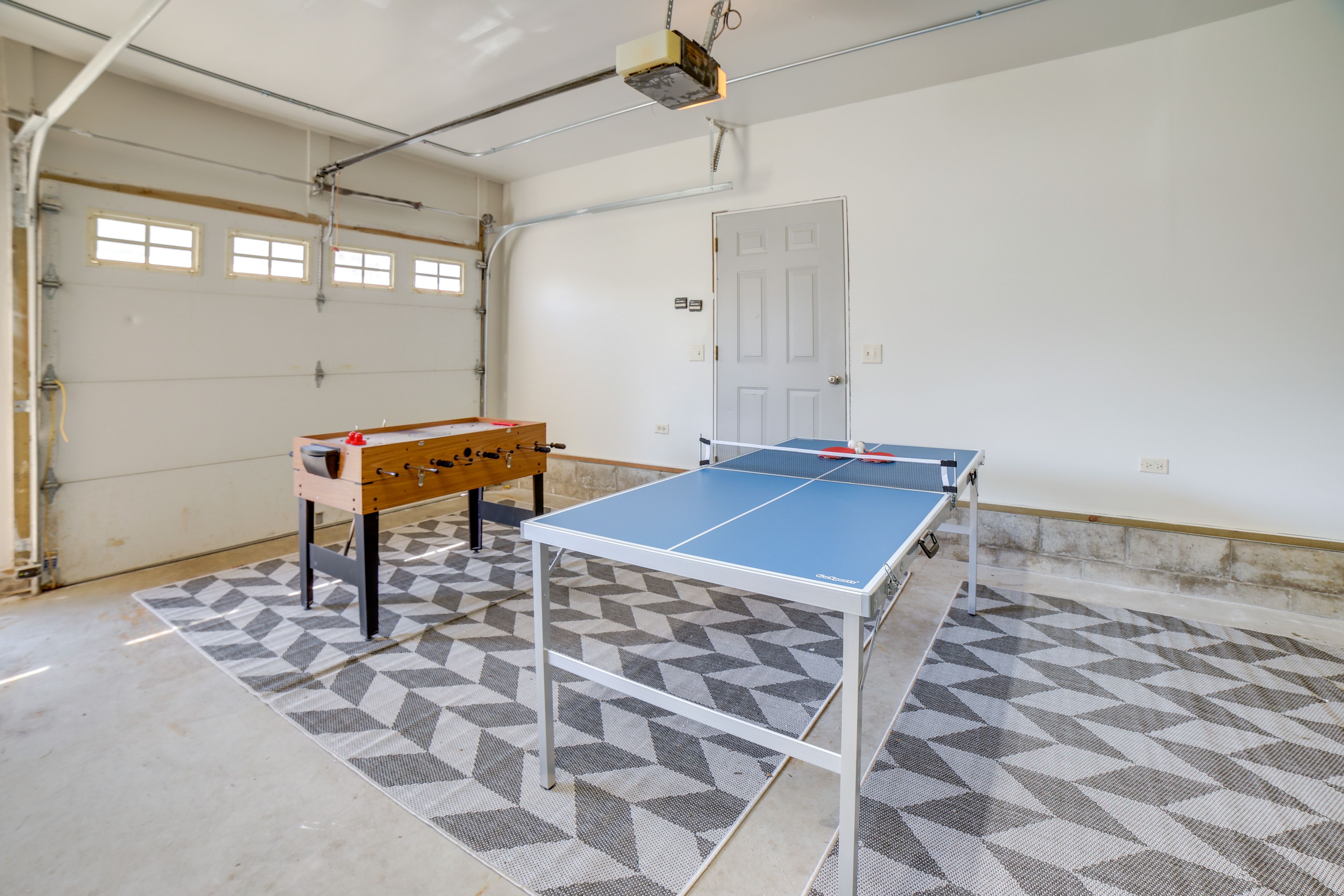 Garage | Game Room | Work Out Area | Peloton | Lake/Beach Supplies