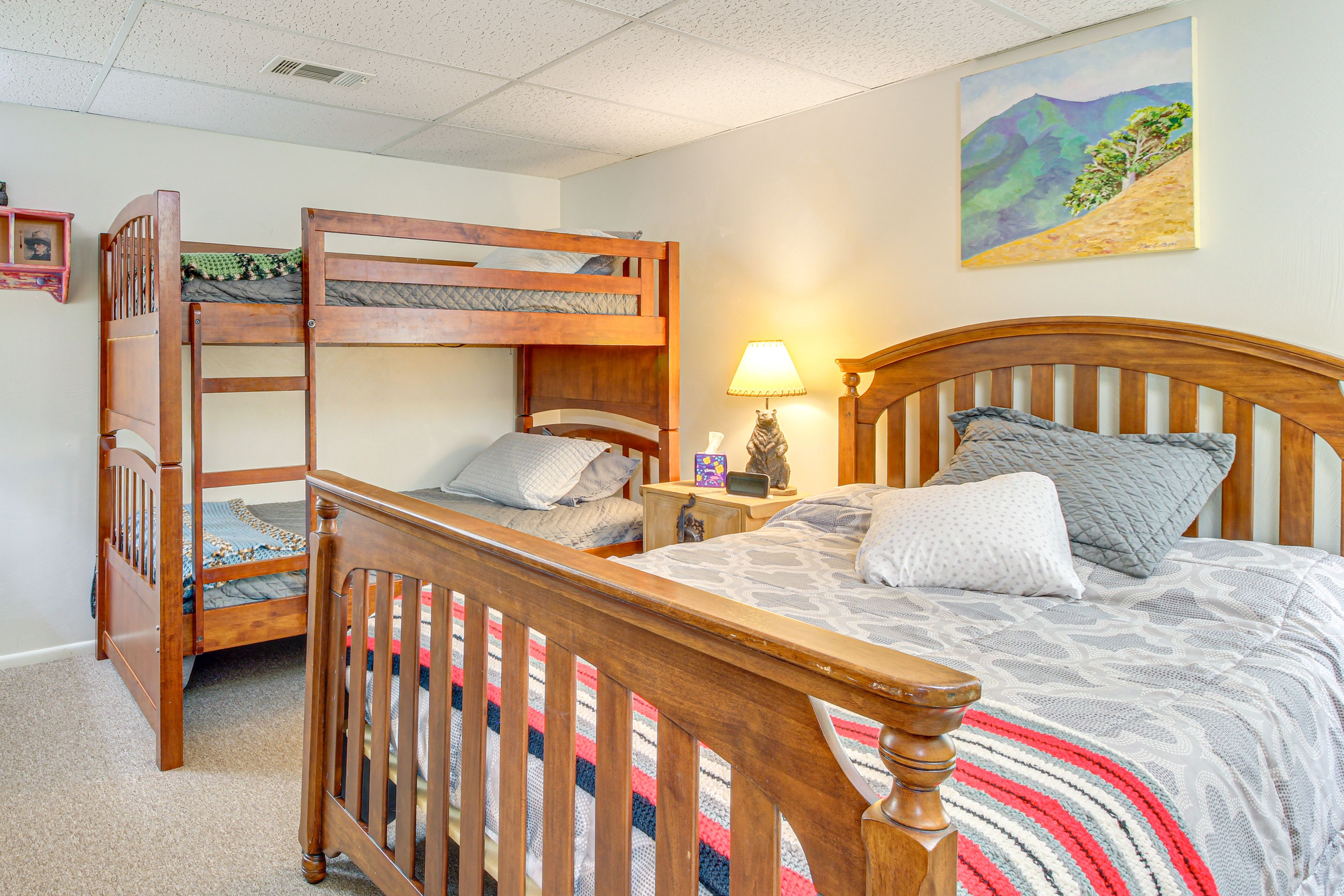 Bedroom 3 | Full Bed | Twin Bunk Bed