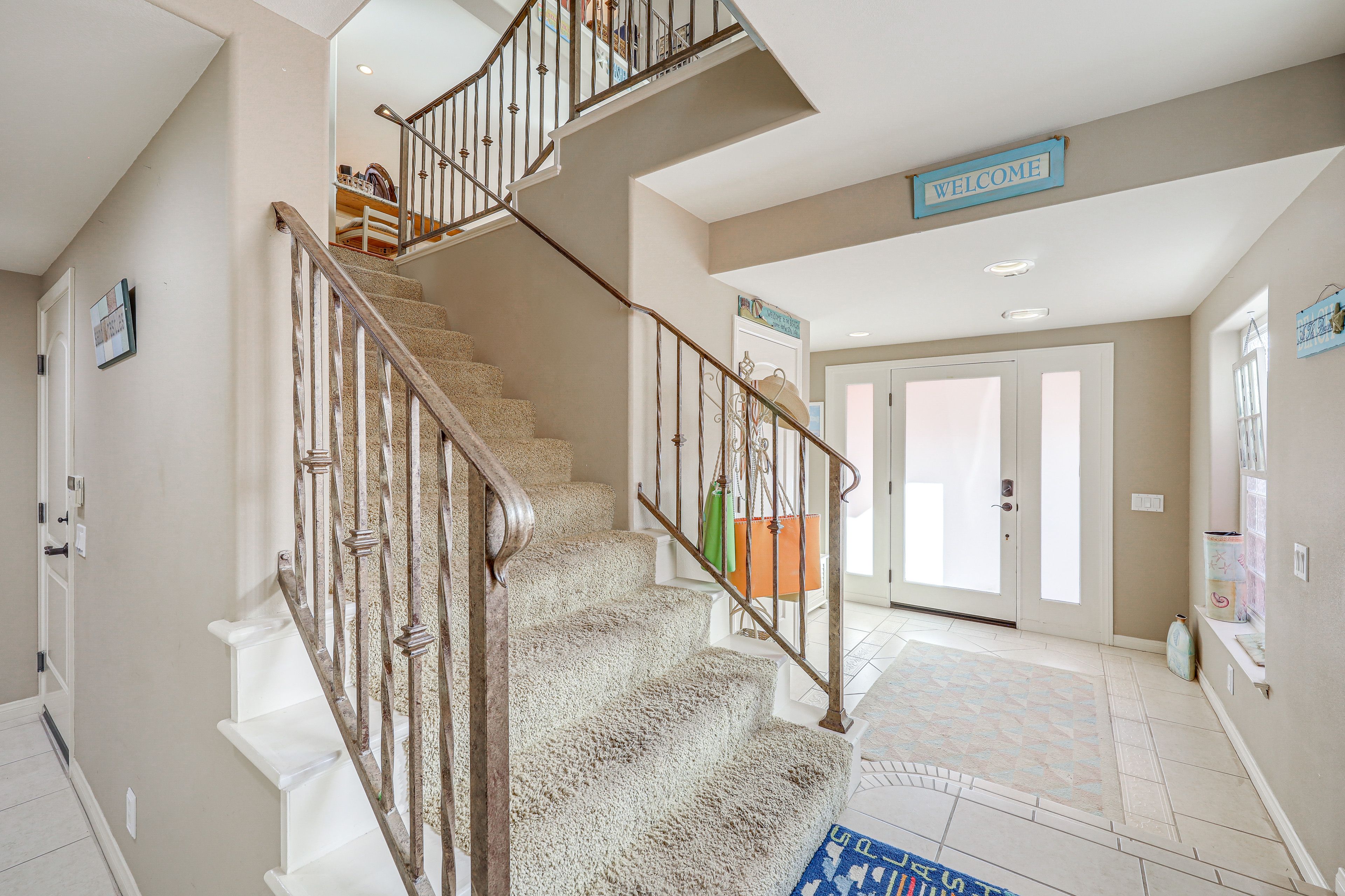 Staircase to 2nd & 3rd Floors