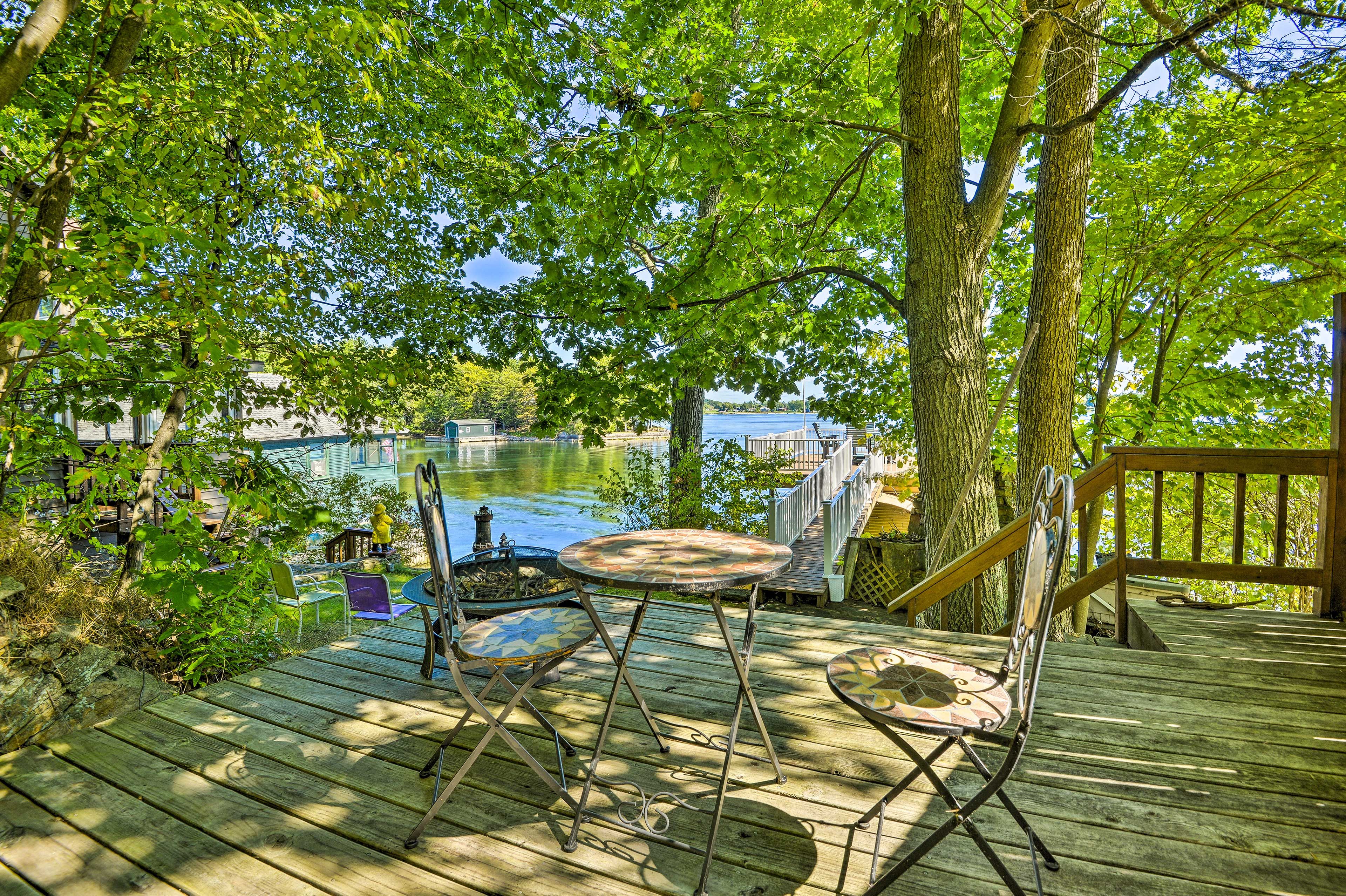 Private Deck | Water Views | Community Amenities | Fire Pit Not Available