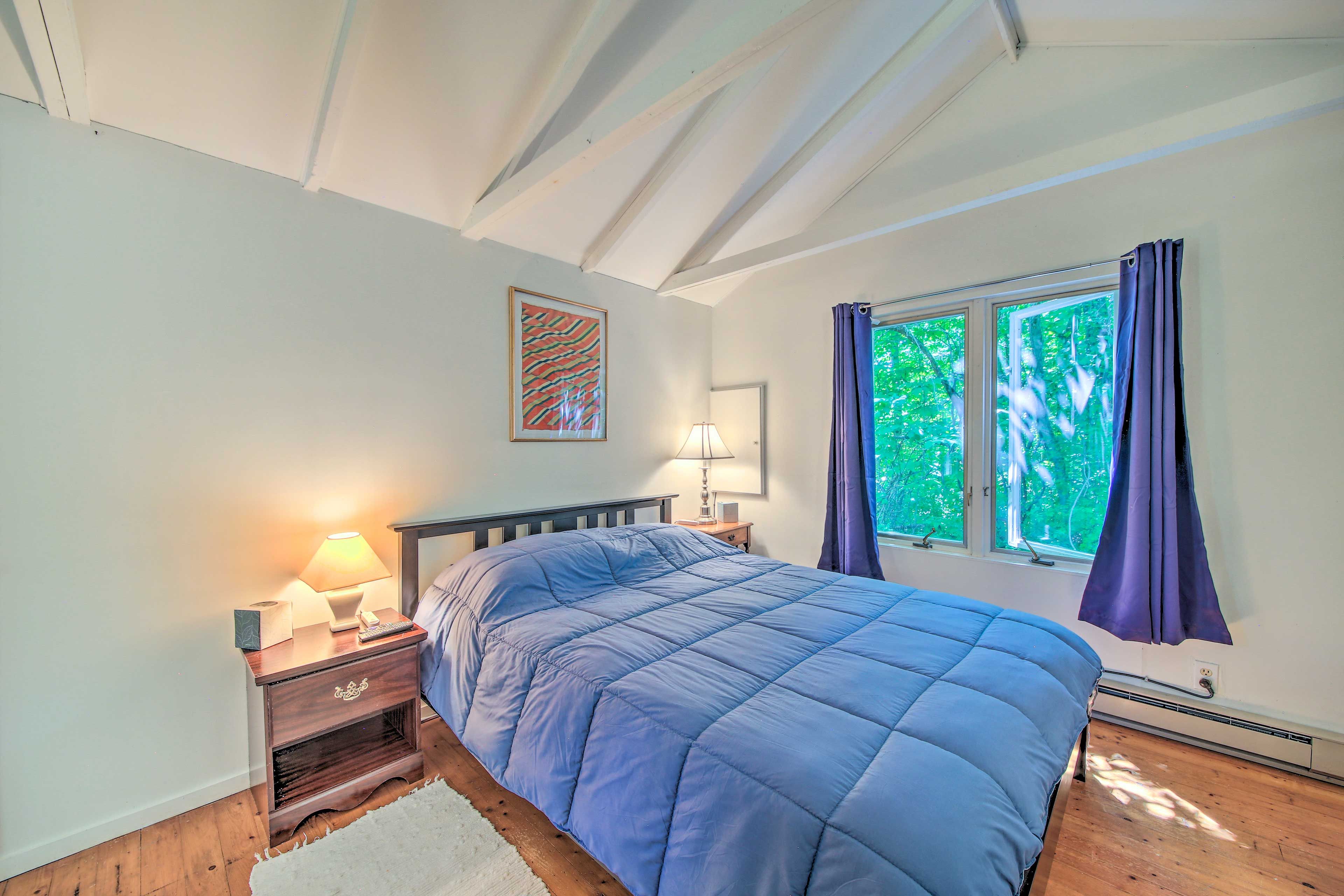 Bedroom | Main Level | Queen Bed | Linens Provided | Smart TV