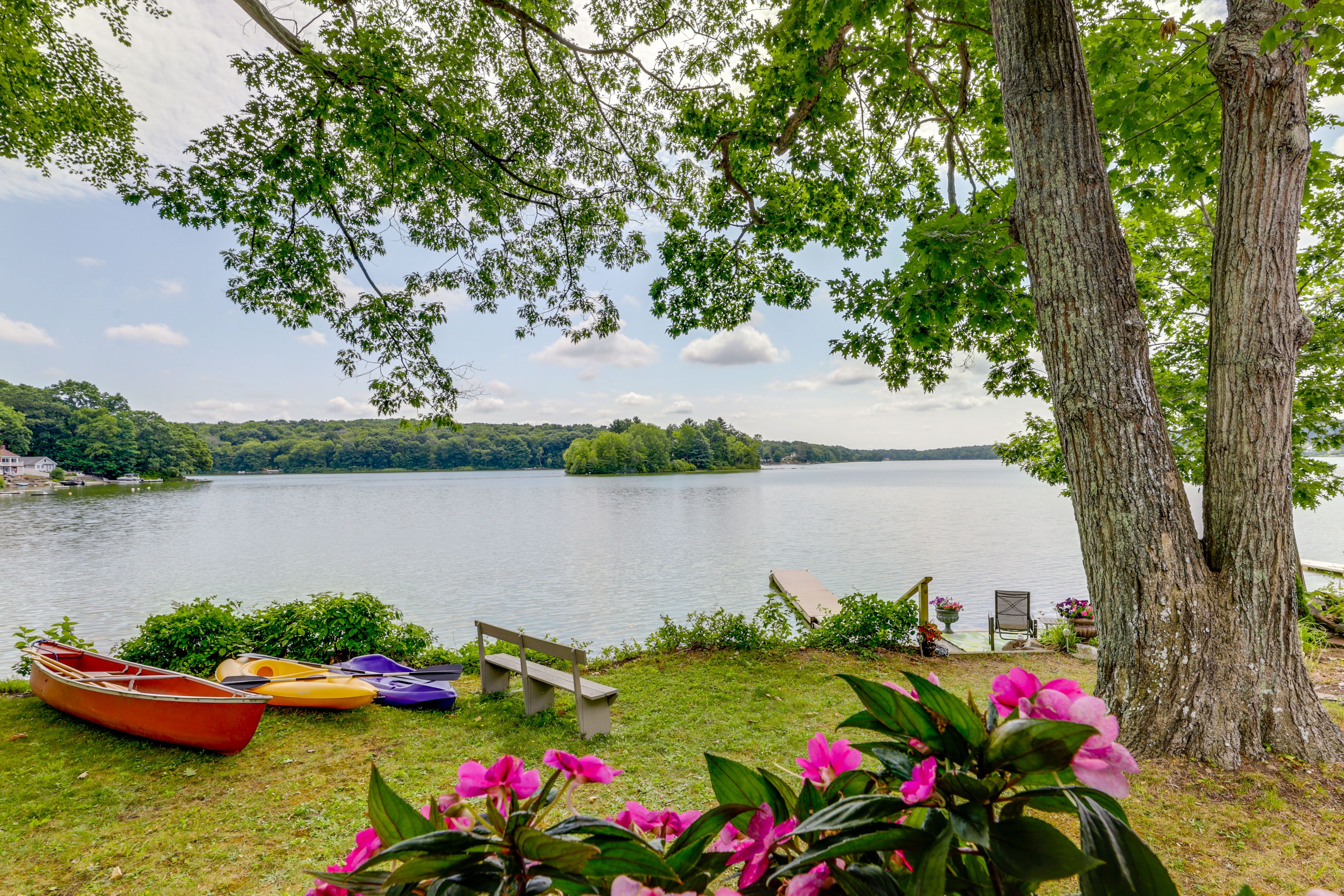 Backyard | Lake Views | Kayaks | Canoe