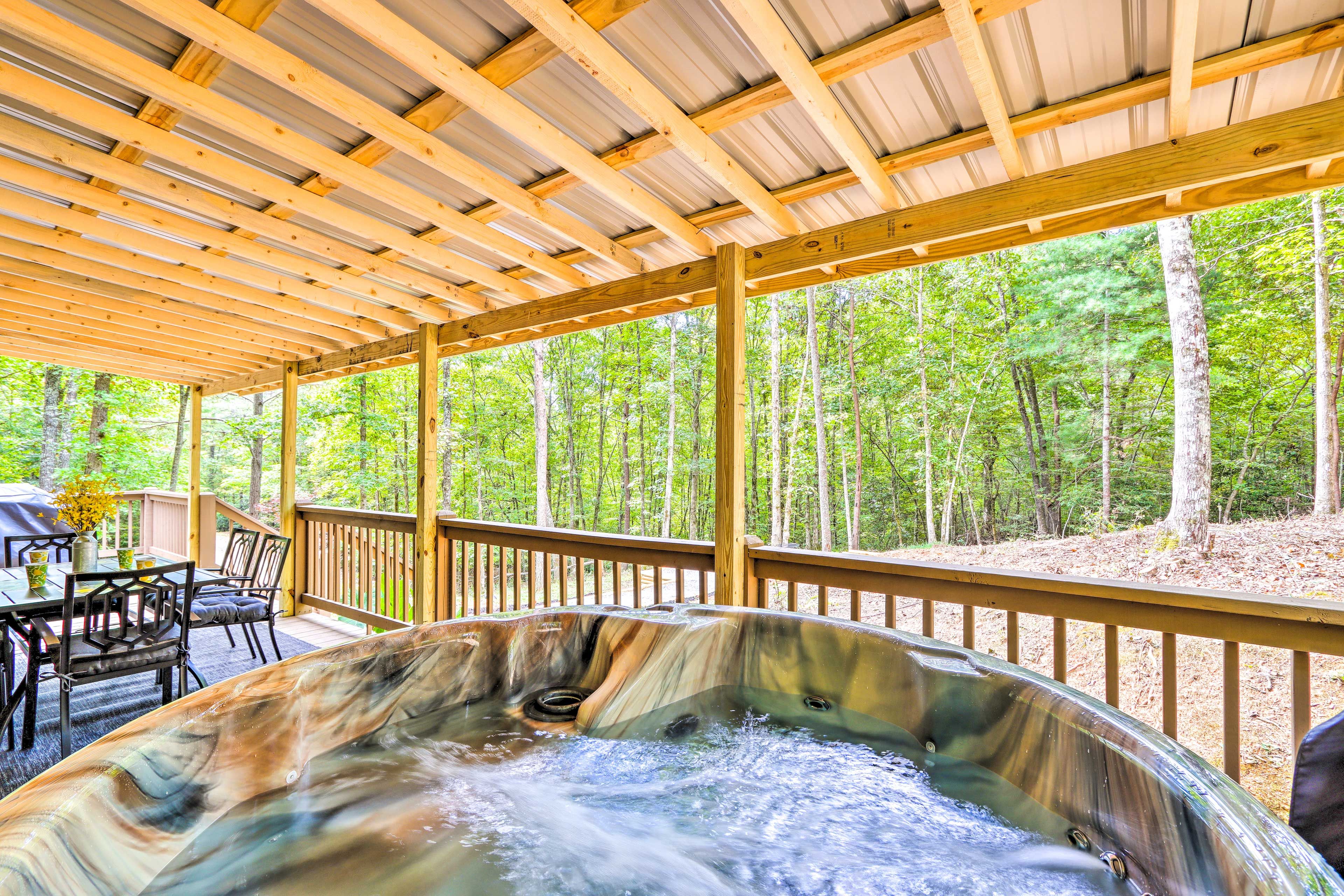 Deck | Private Hot Tub | Pet Friendly w/ Fee