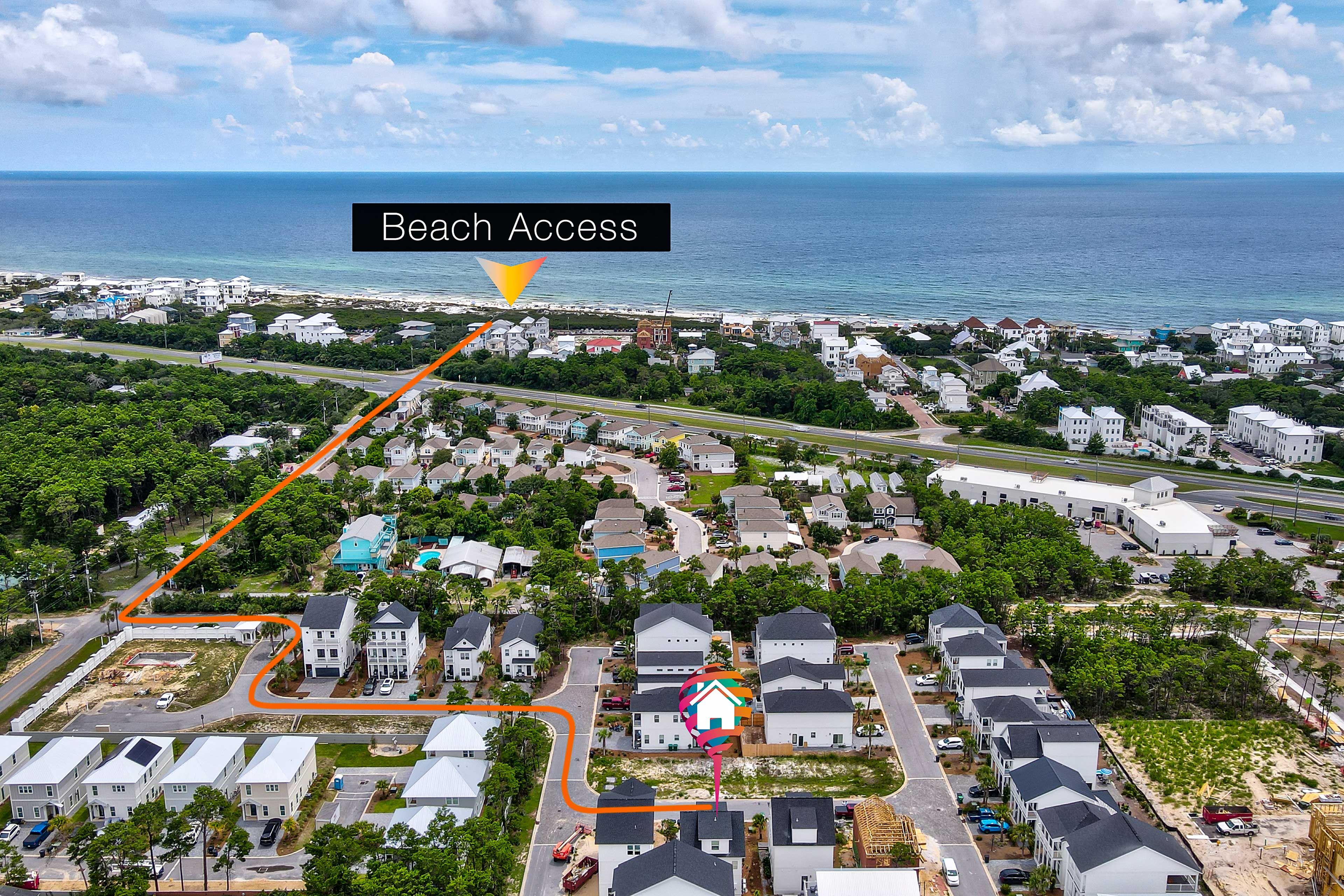 Aerial View | Proximity to Beach