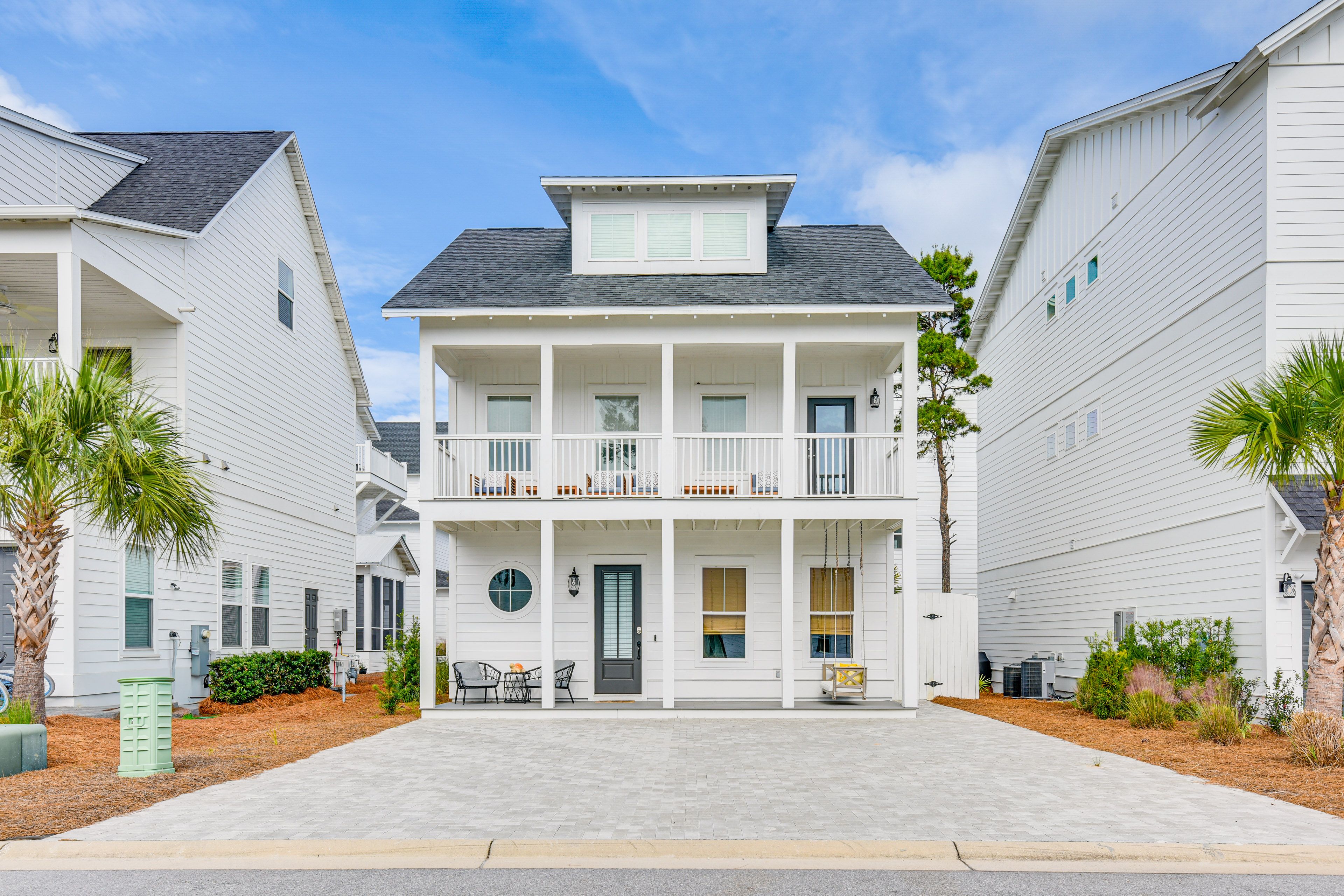 Inlet Beach Vacation Rental | 3BR | 3.5BA | 2,080 Sq Ft | Steps Required