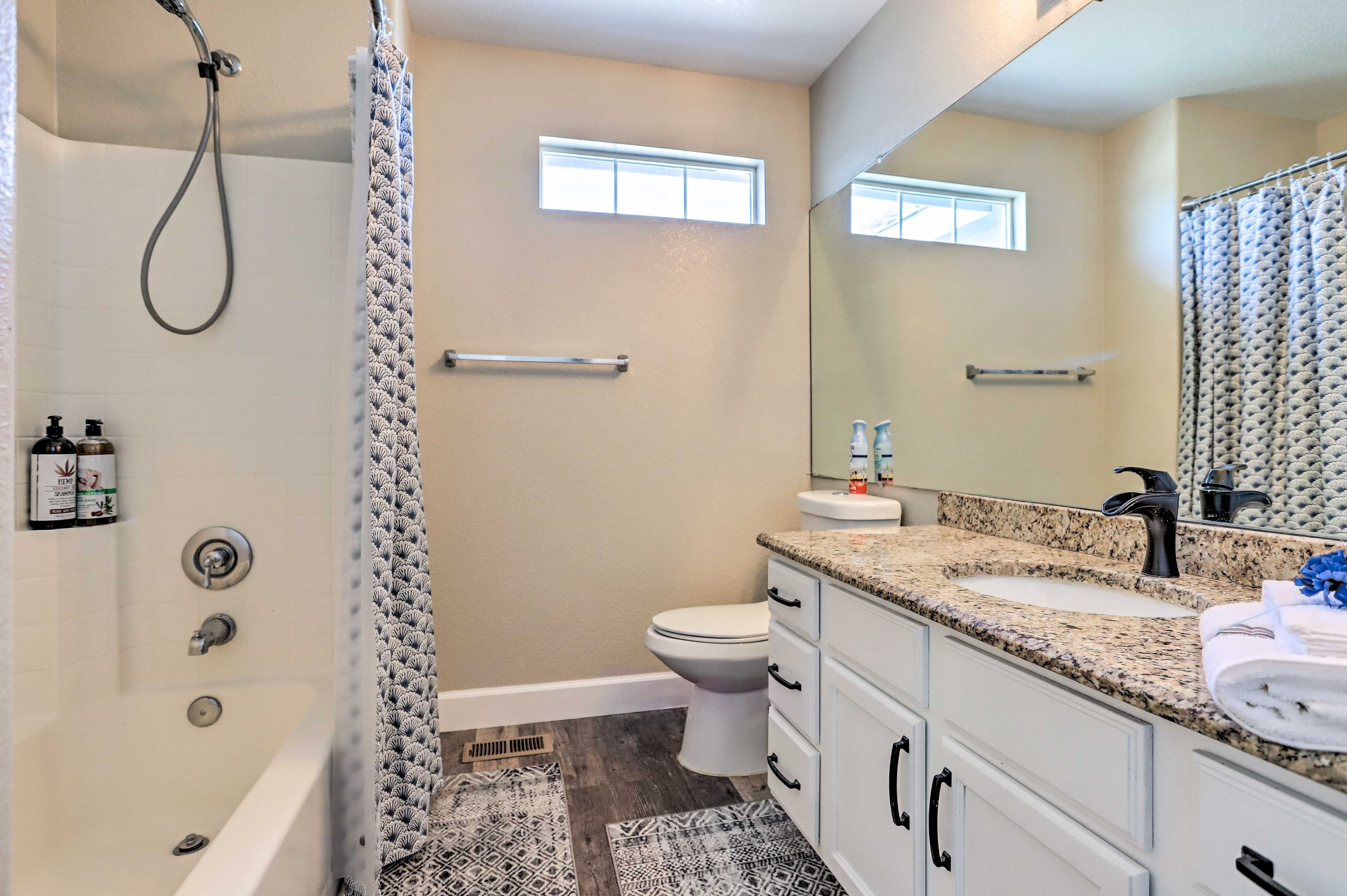 Full Bathroom | Upper Level | Hair Dryer
