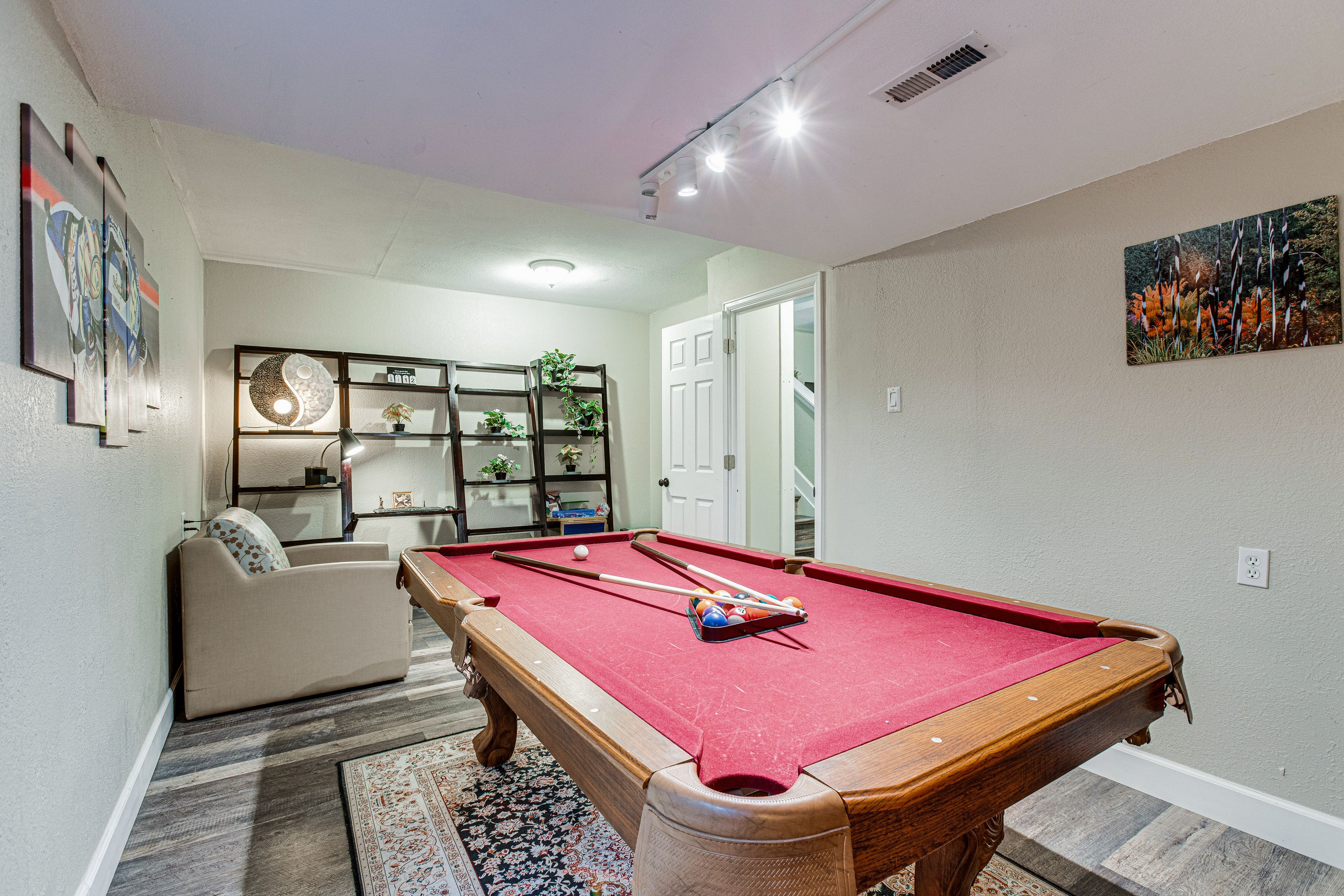 Game Room | Lower Level | Pool Table | PlayStation 3 | Office Corner
