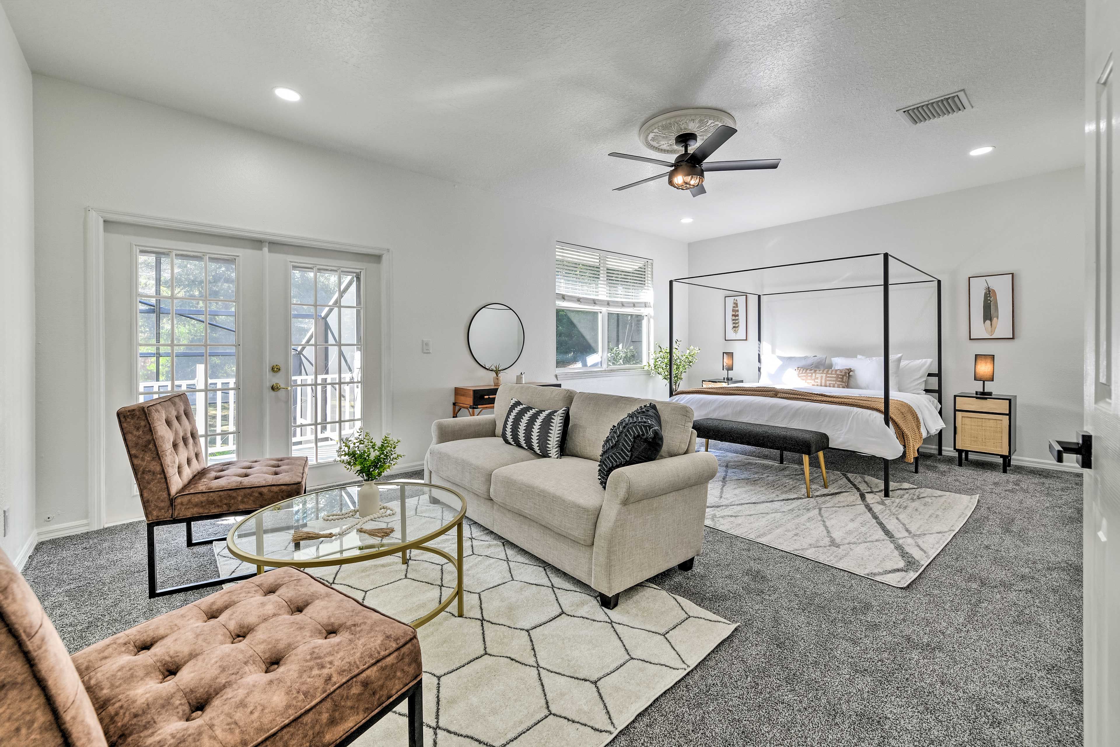 Bedroom 2 | King Bed | Full Sleeper Sofa | 2nd Floor