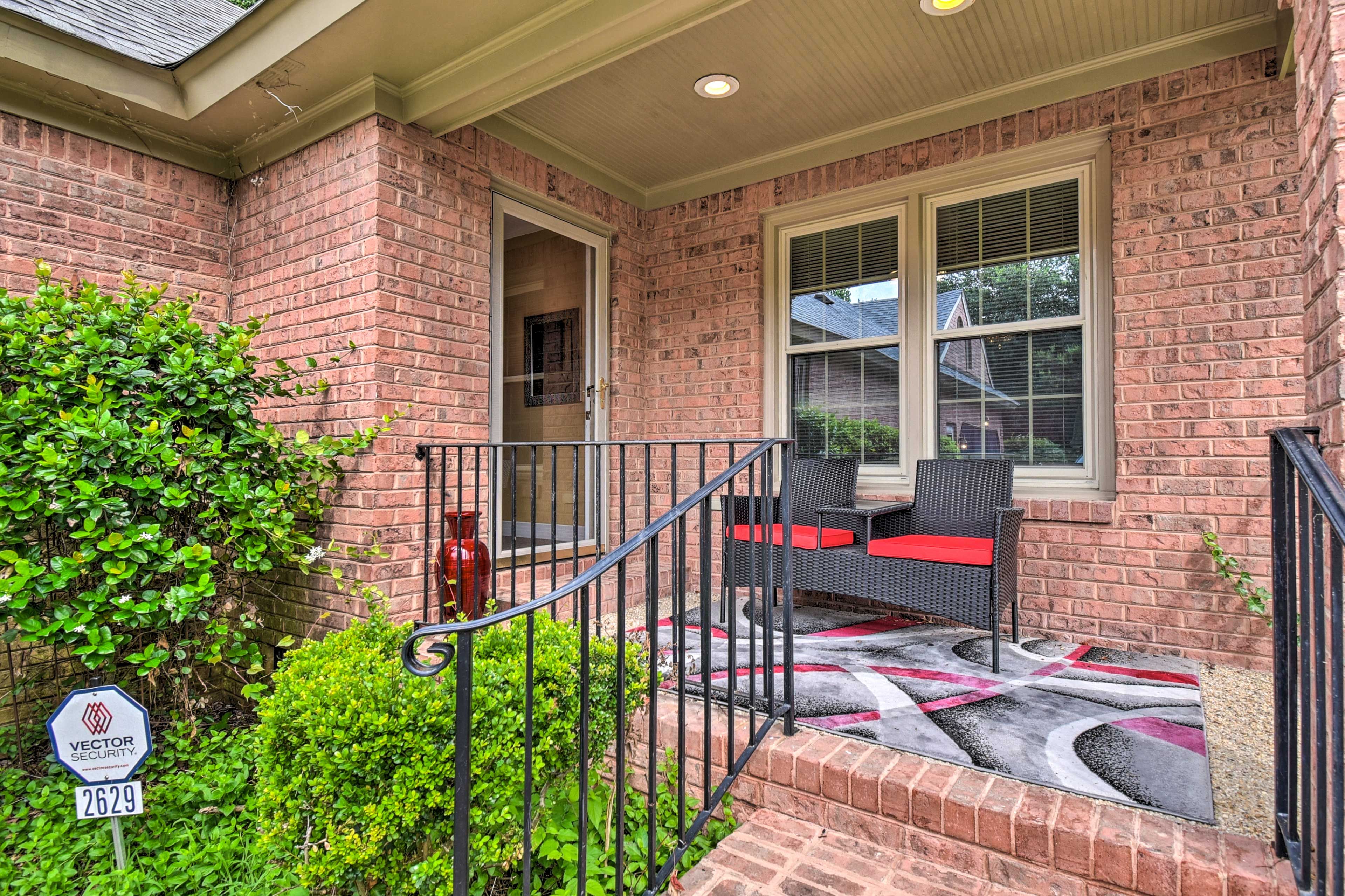 Front Porch | Driveway (2 Vehicles) | Free Street Parking