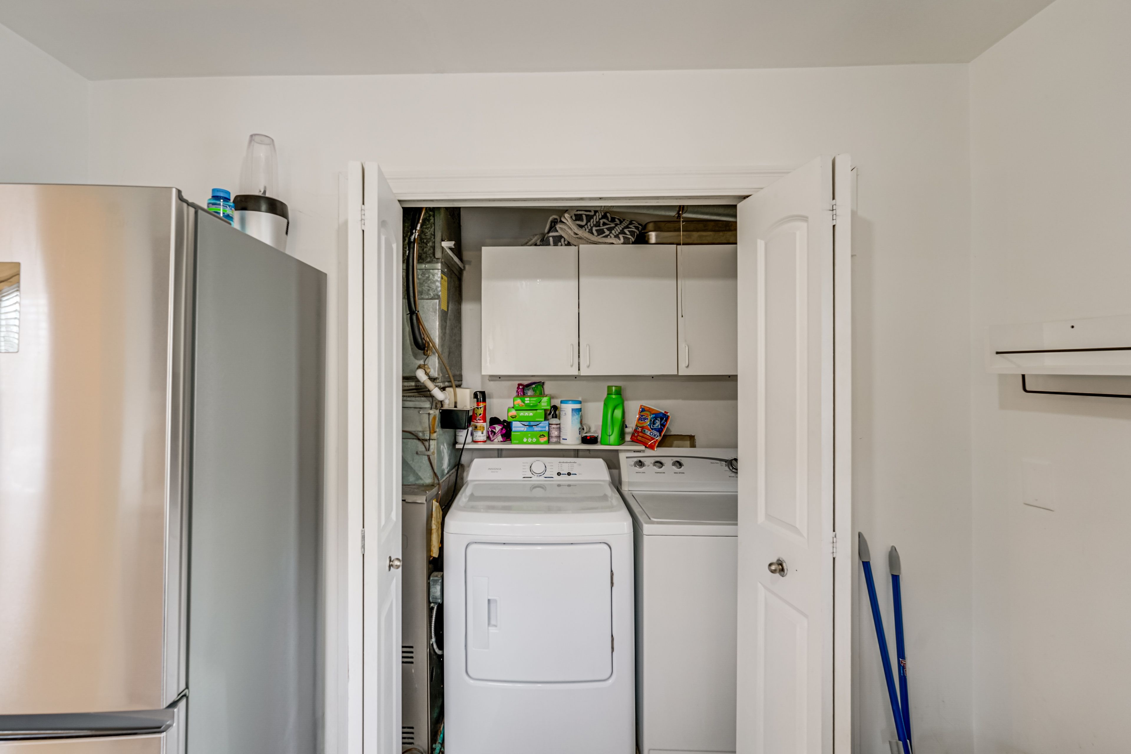 Laundry Closet | Laundry Detergent | Clothes Steamer | Iron & Board