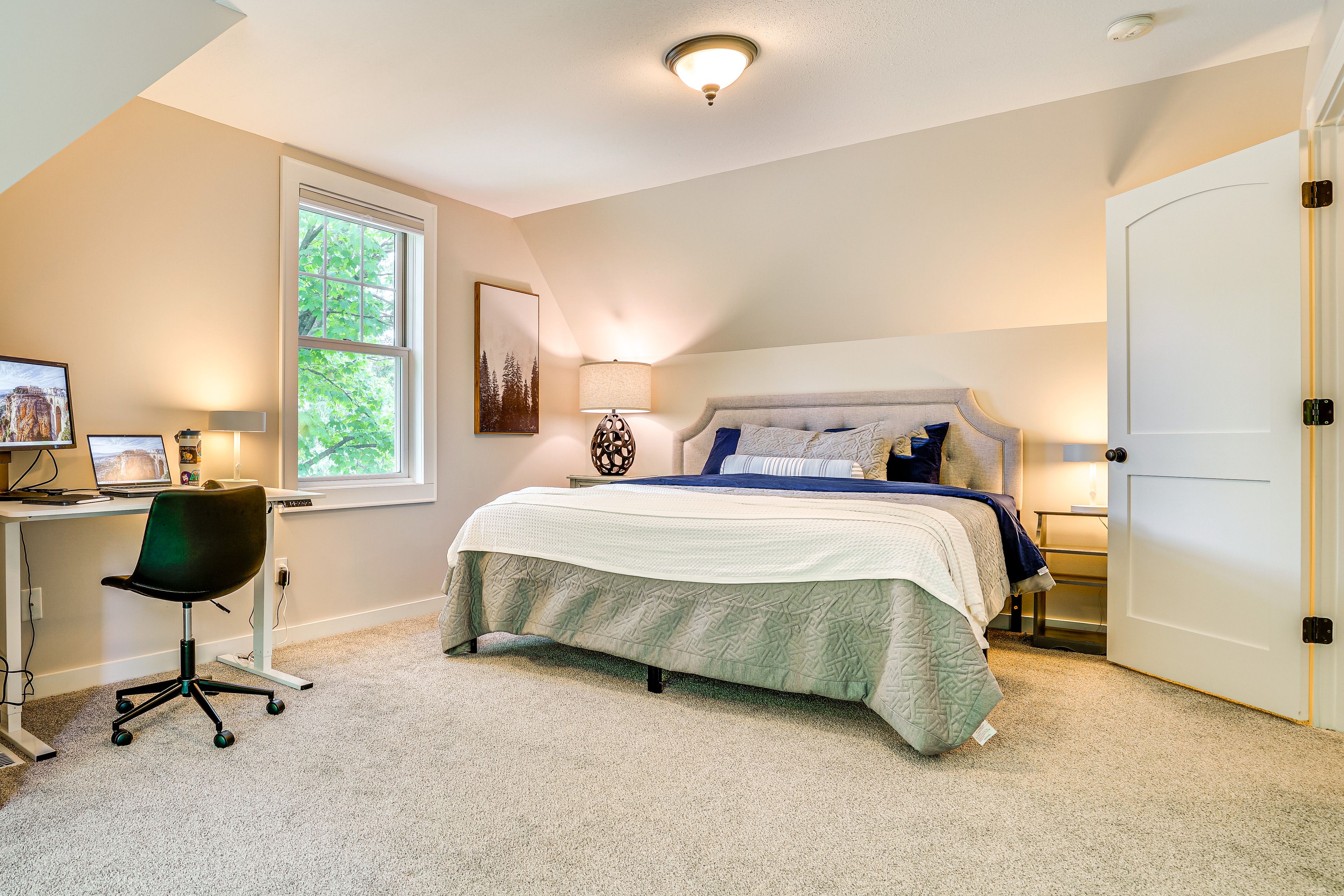 Bedroom 3 | 2nd Floor | King Bed | Queen Sleeper Sofa