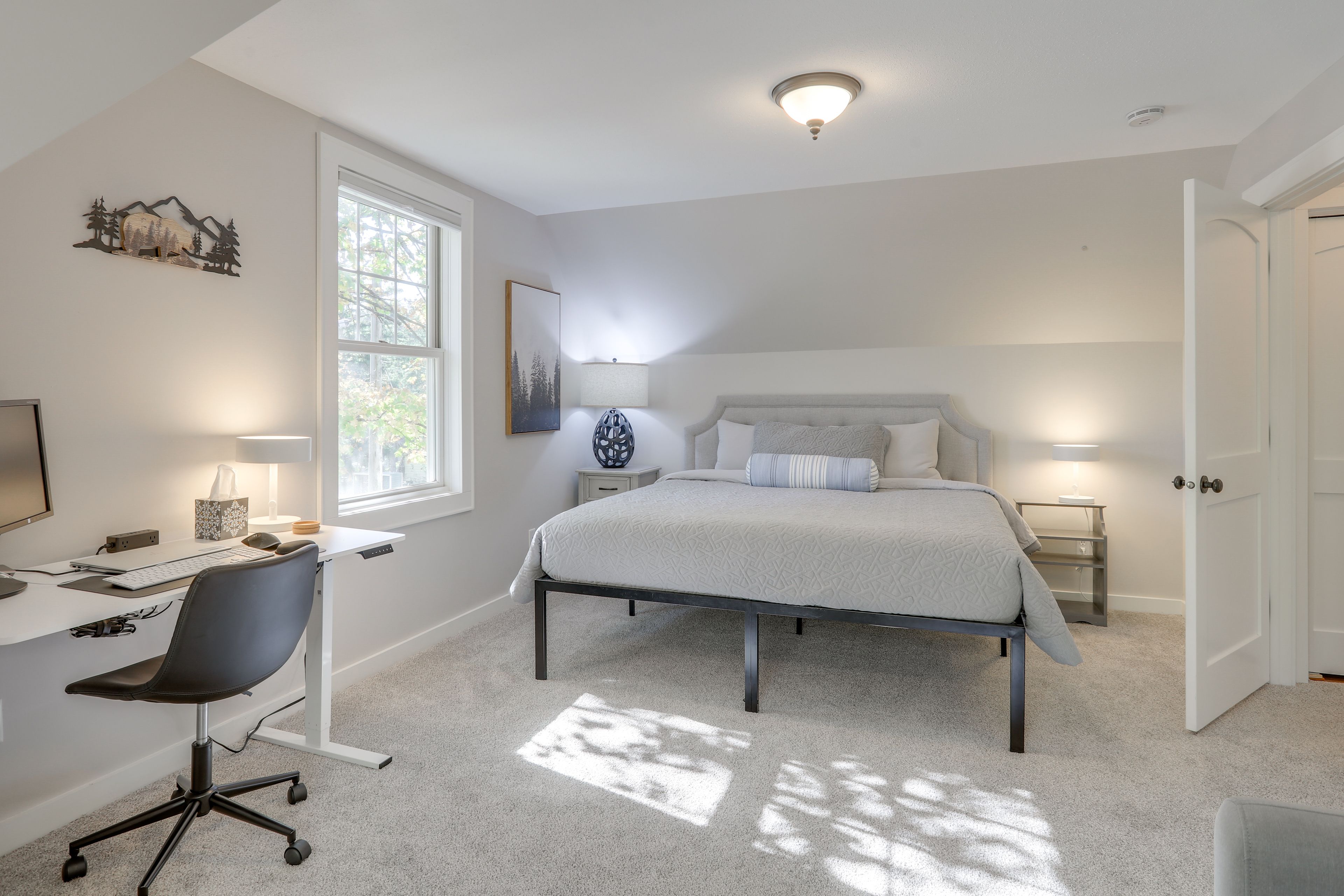 Bedroom 3 | 2nd Floor | King Bed | Queen Sleeper Sofa | Desk