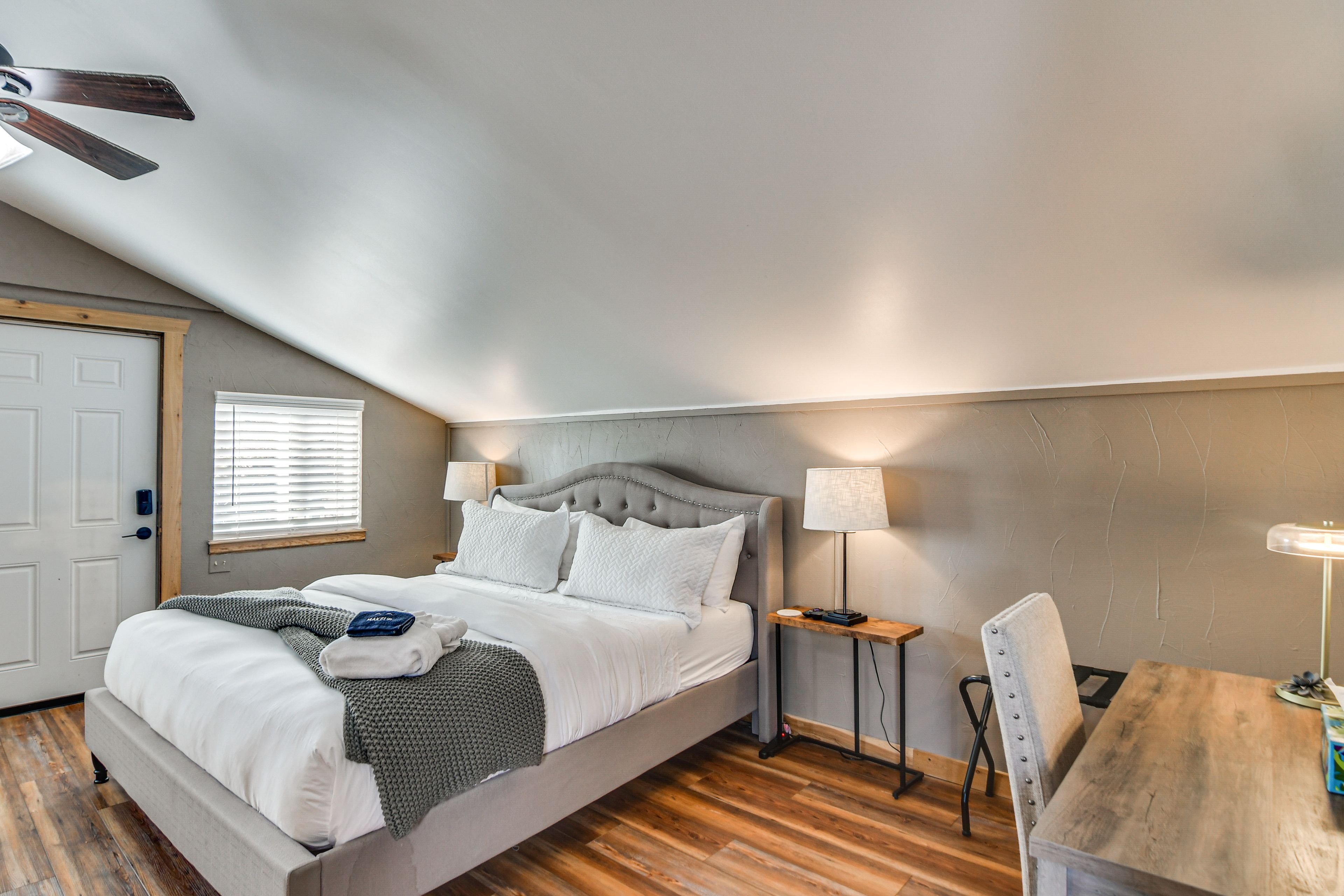 Bedroom 1 | King Bed | Pack 'n Play | 2nd Floor | Linens Provided