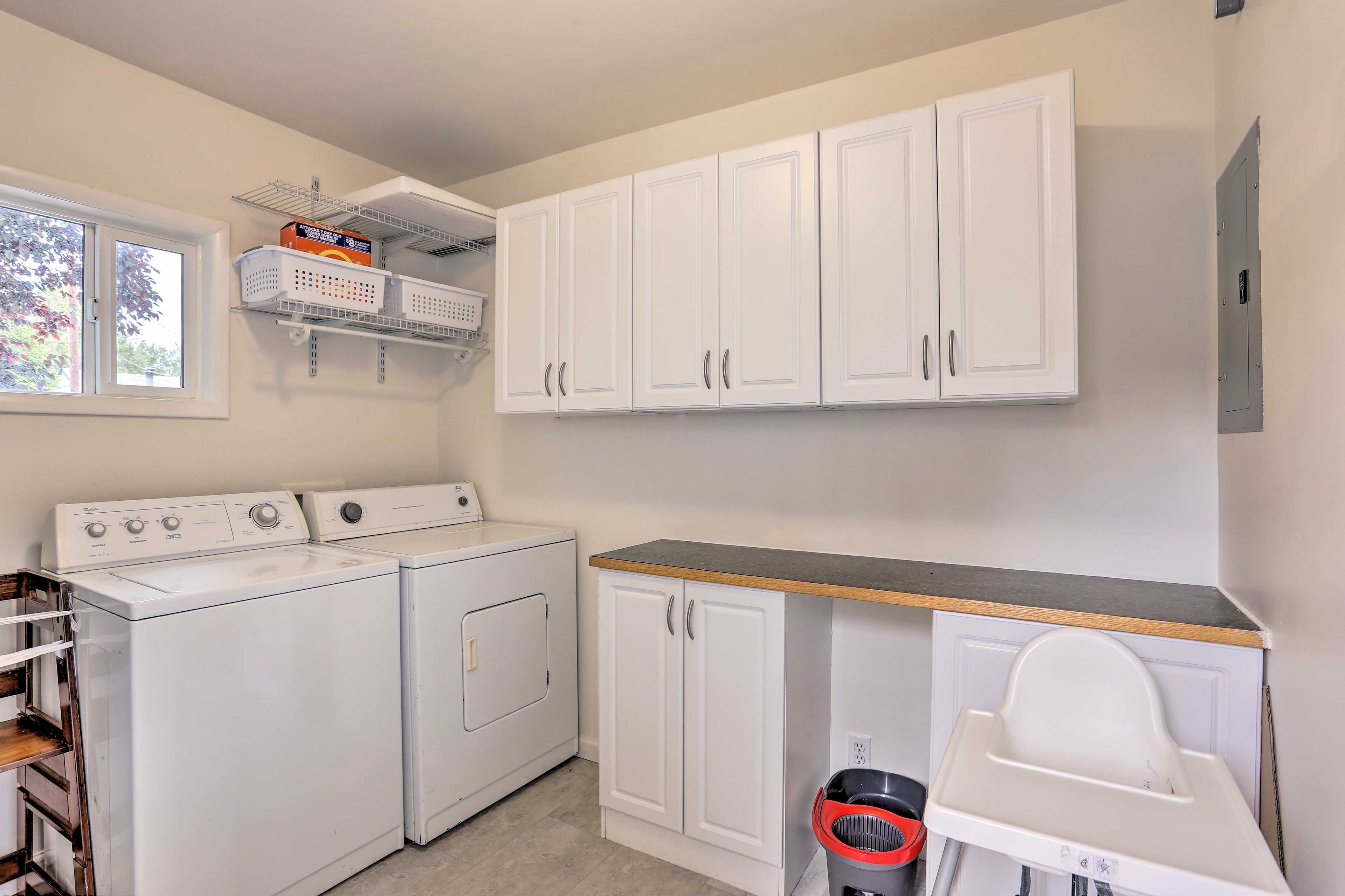 Laundry Room | Laundry Detergent Provided