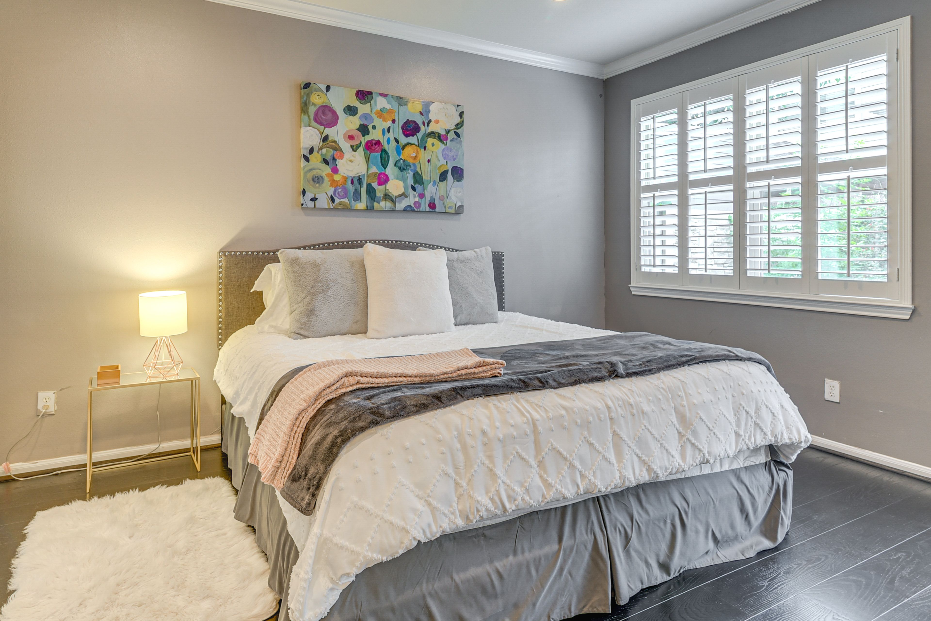 Bedroom 1 | 1st Floor | King Bed | Linens Provided