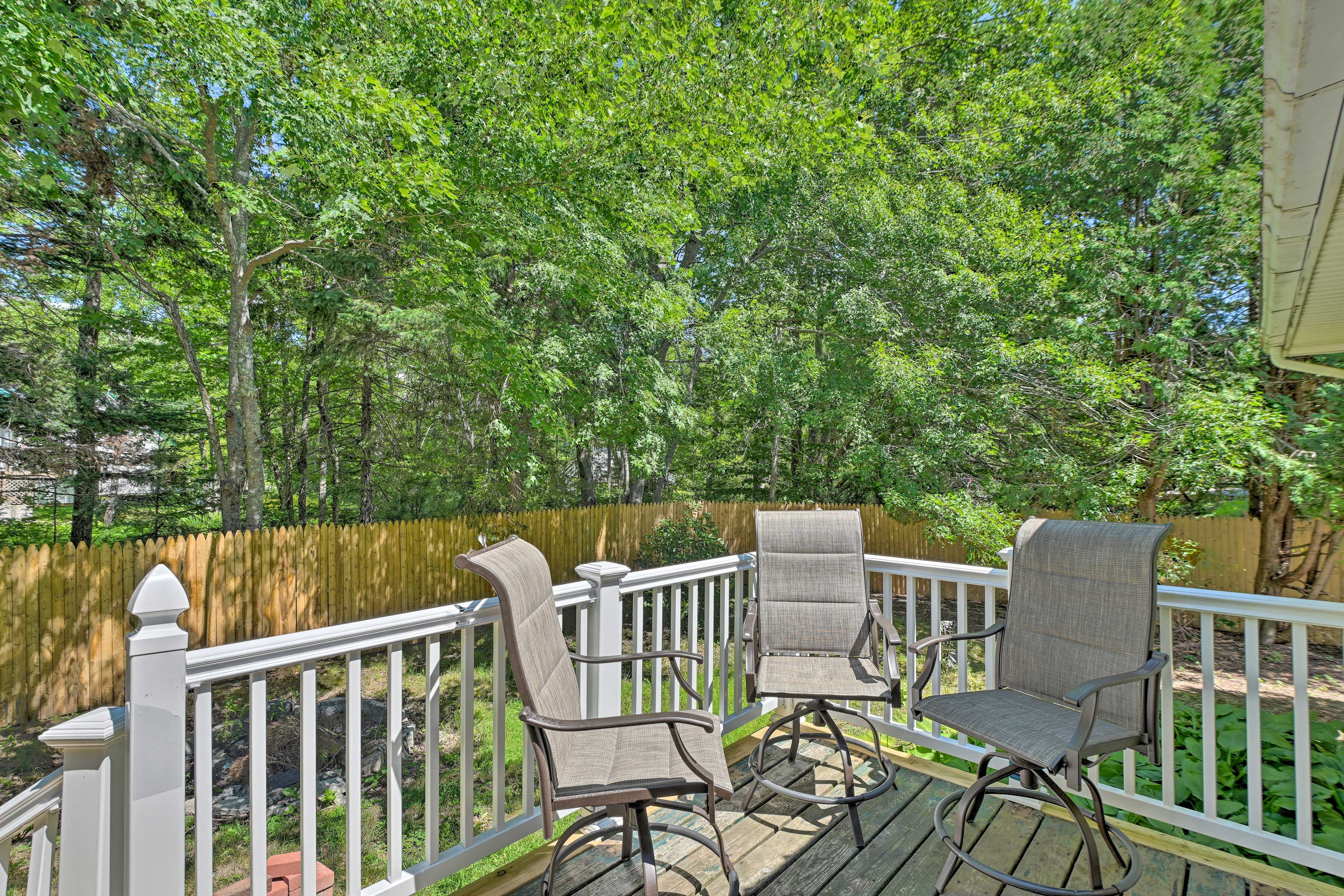 Back Deck | Access From Dining Area