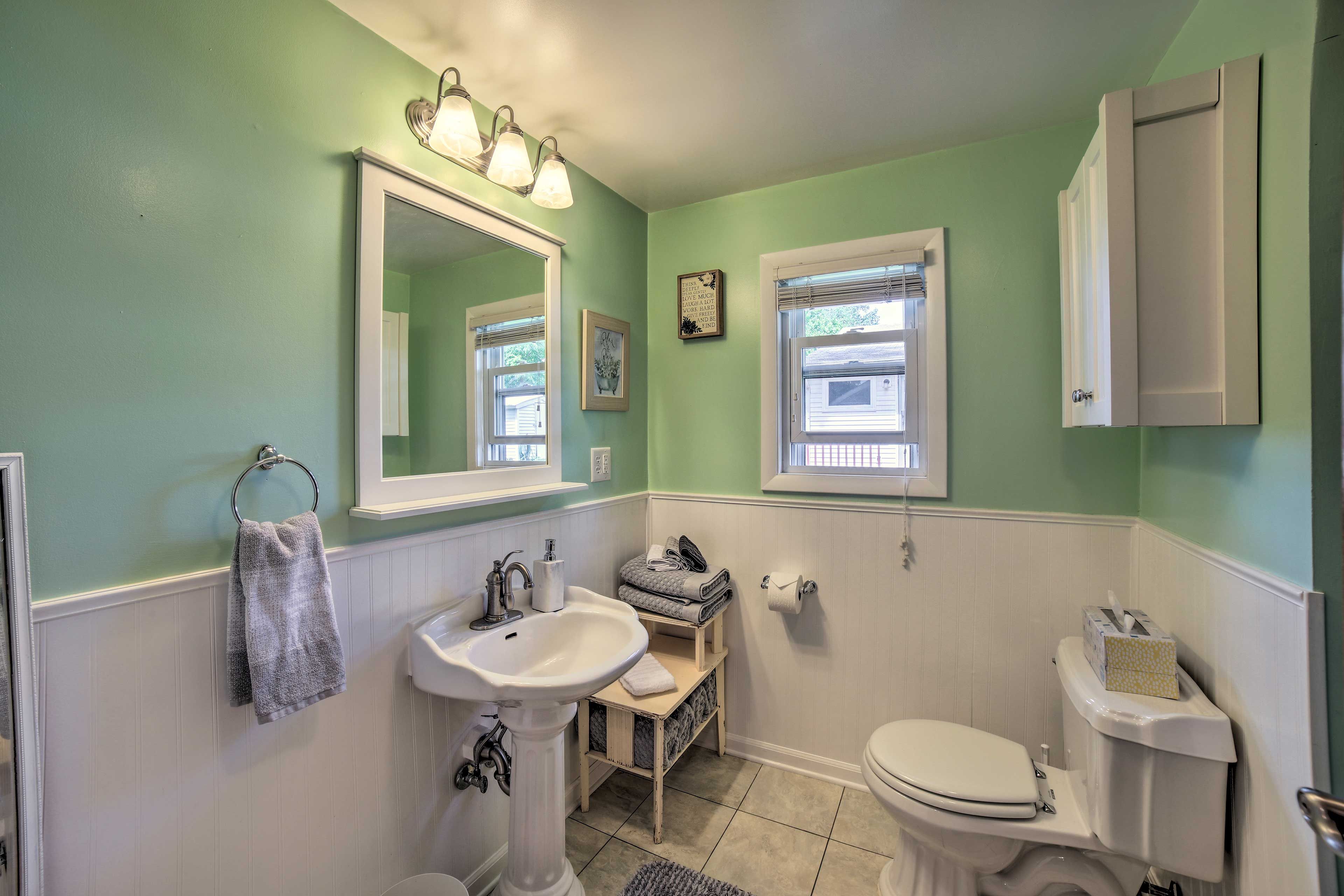 Bathroom | Towels Provided | Complimentary Toiletries