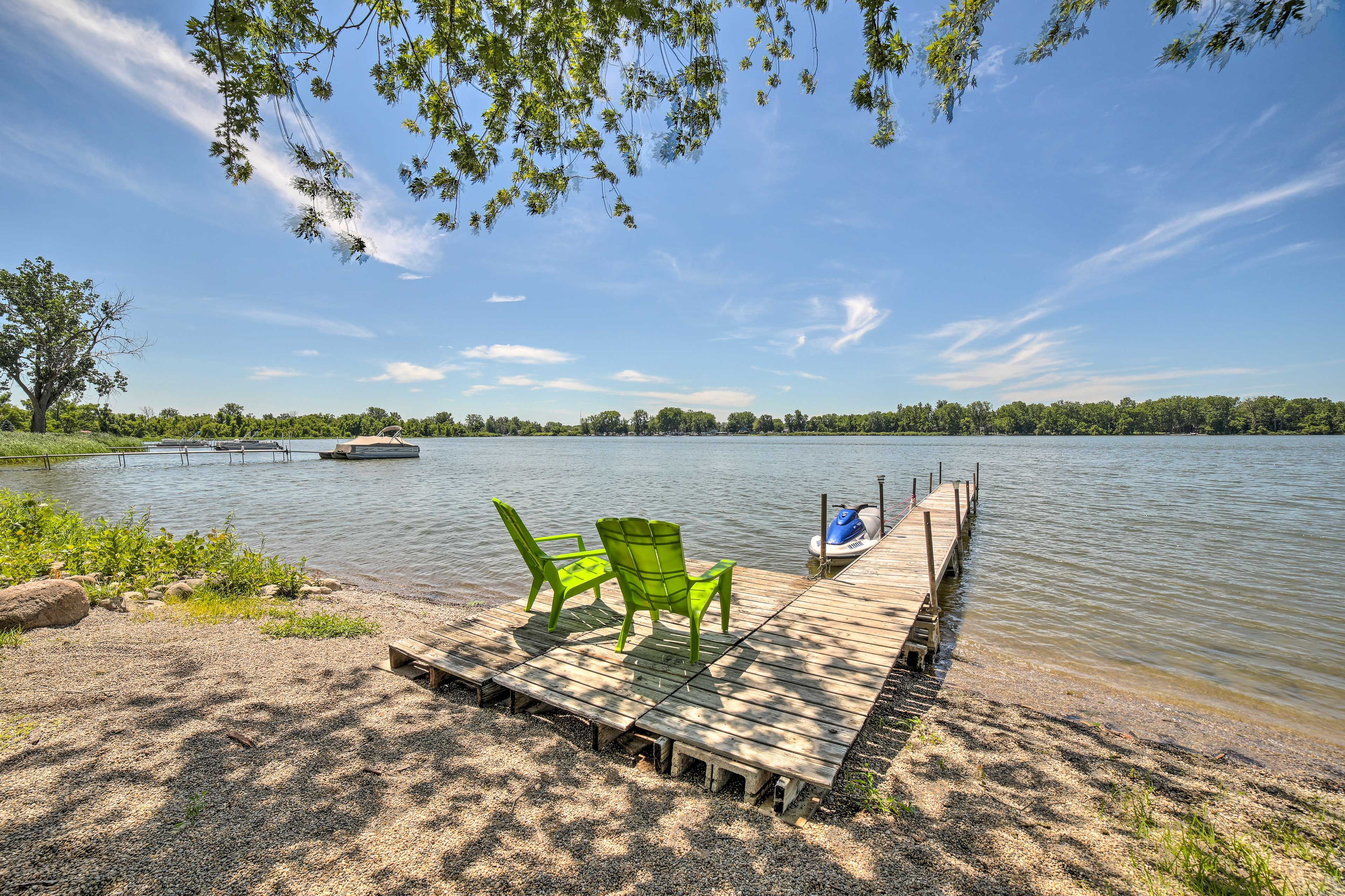 Private Beach & Dock