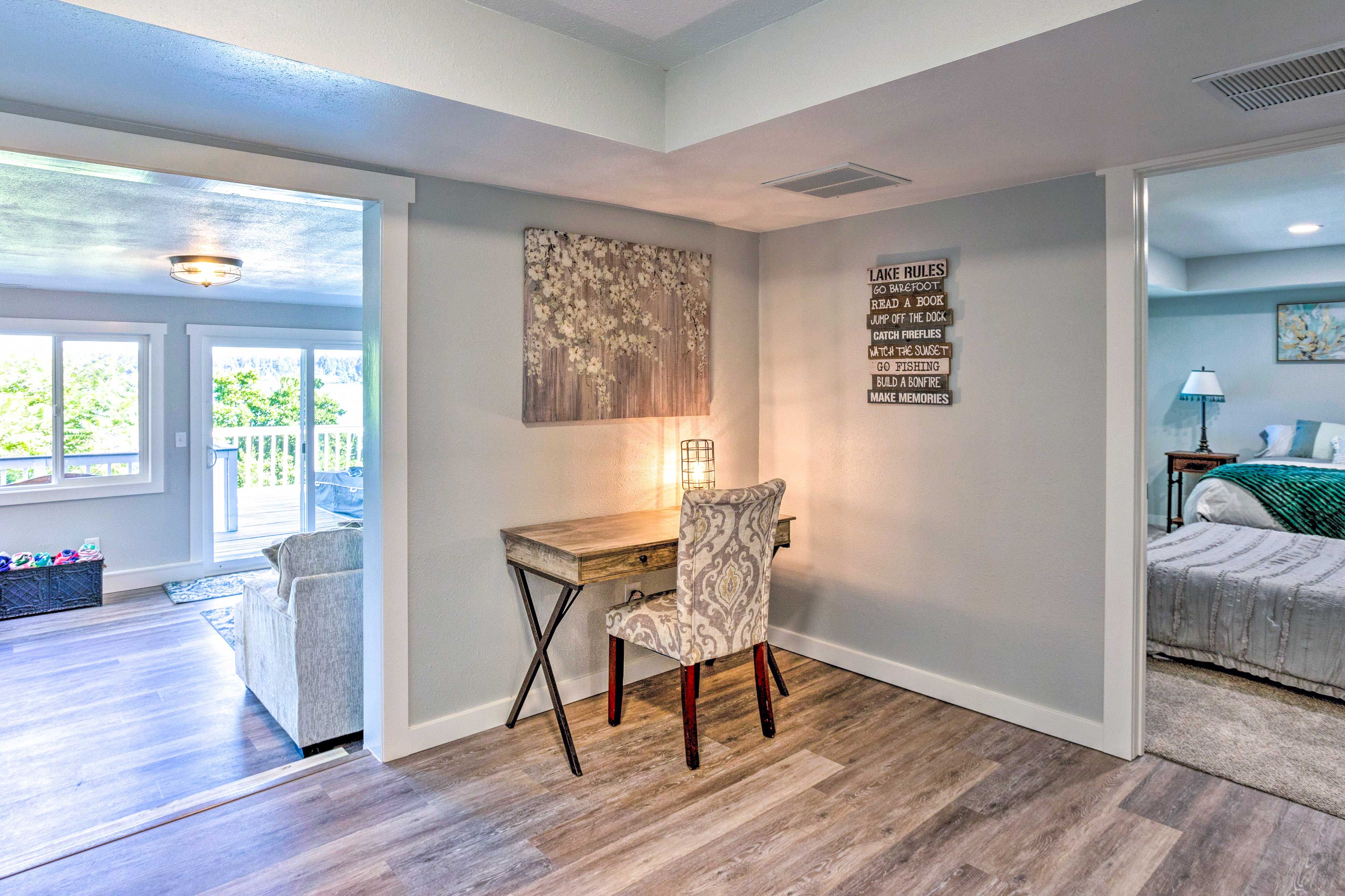 Office Space | WFH Friendly | Lower Level