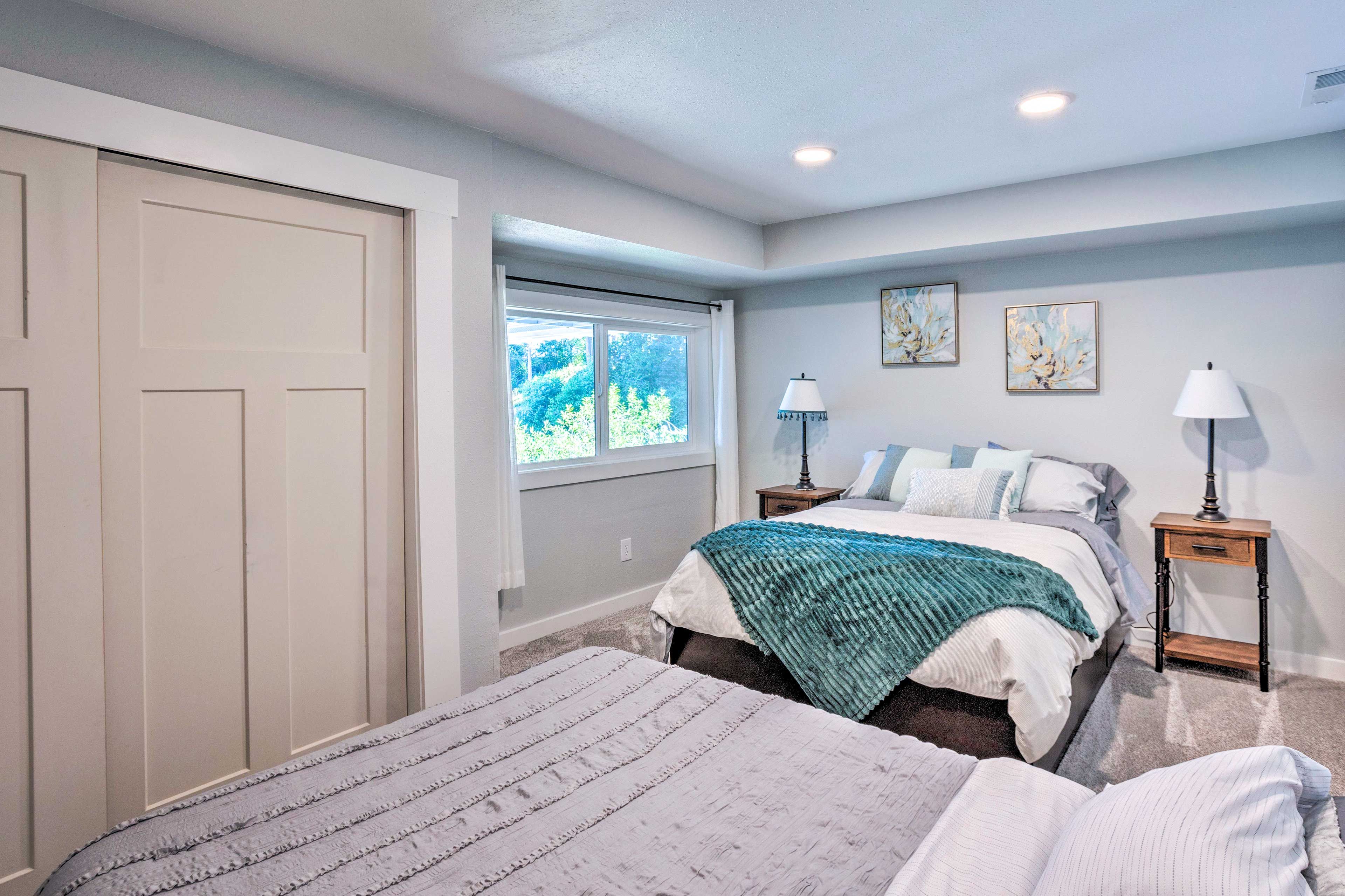 Bedroom 4 | 1 Full Bed | Lower Level | Queen Air Mattress Available