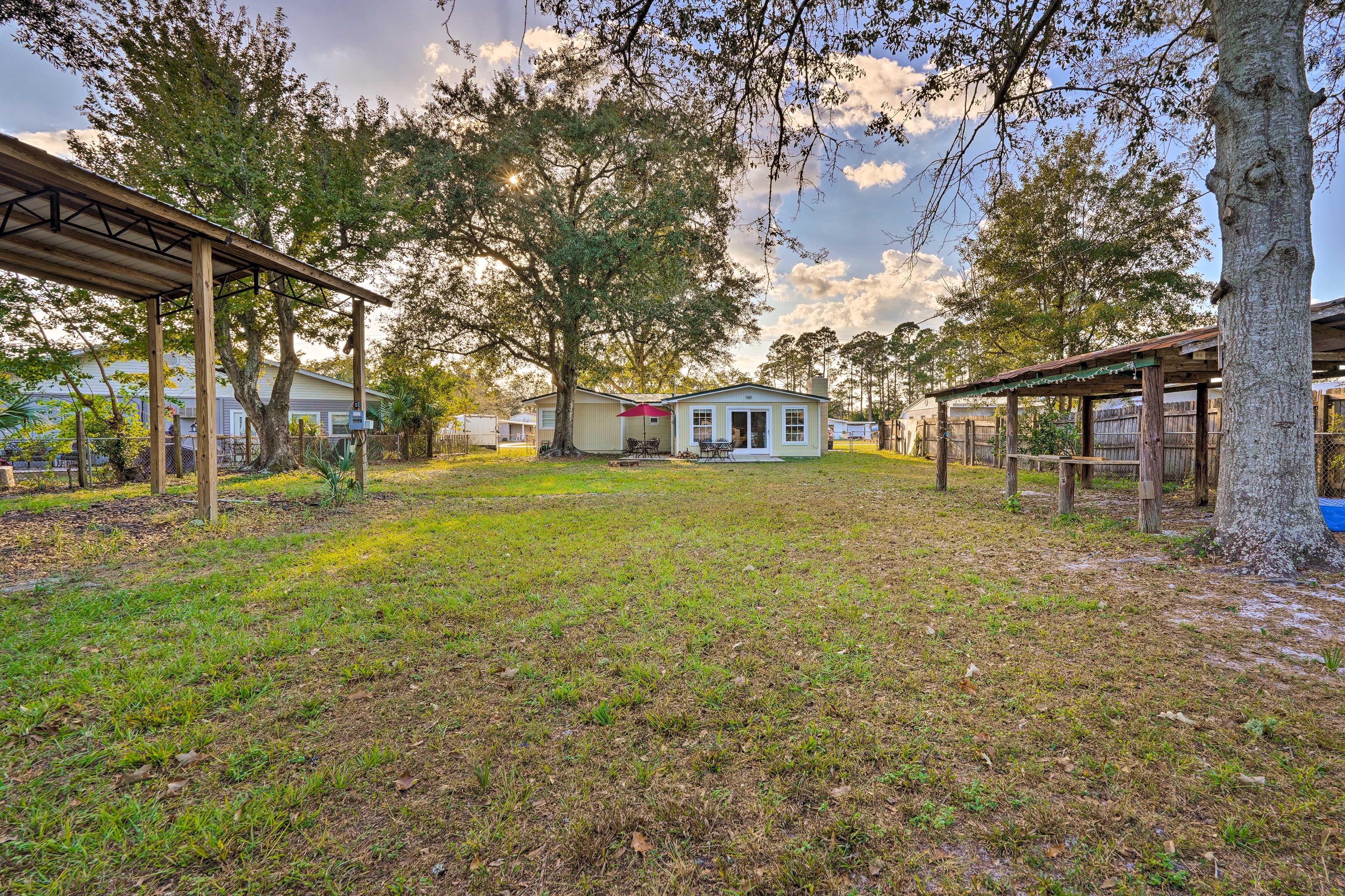 Large Yard