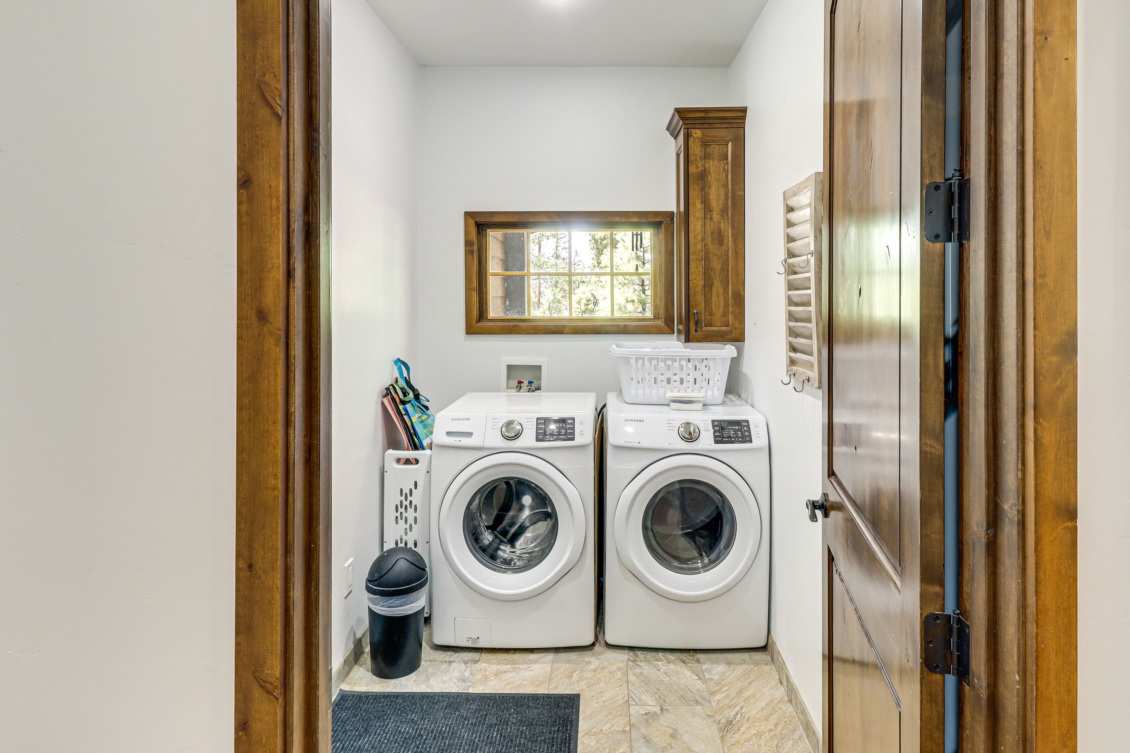 Laundry Room | Main Level | Iron + Board | Laundry Detergent