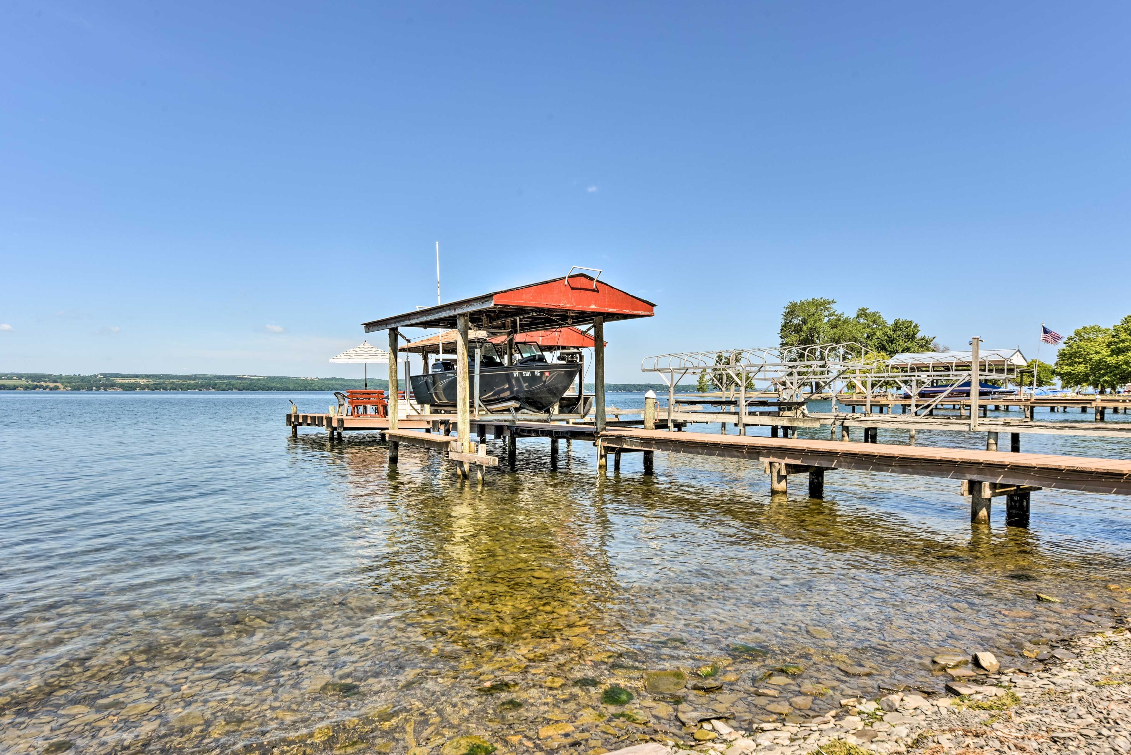 Private Dock | Fire Pit