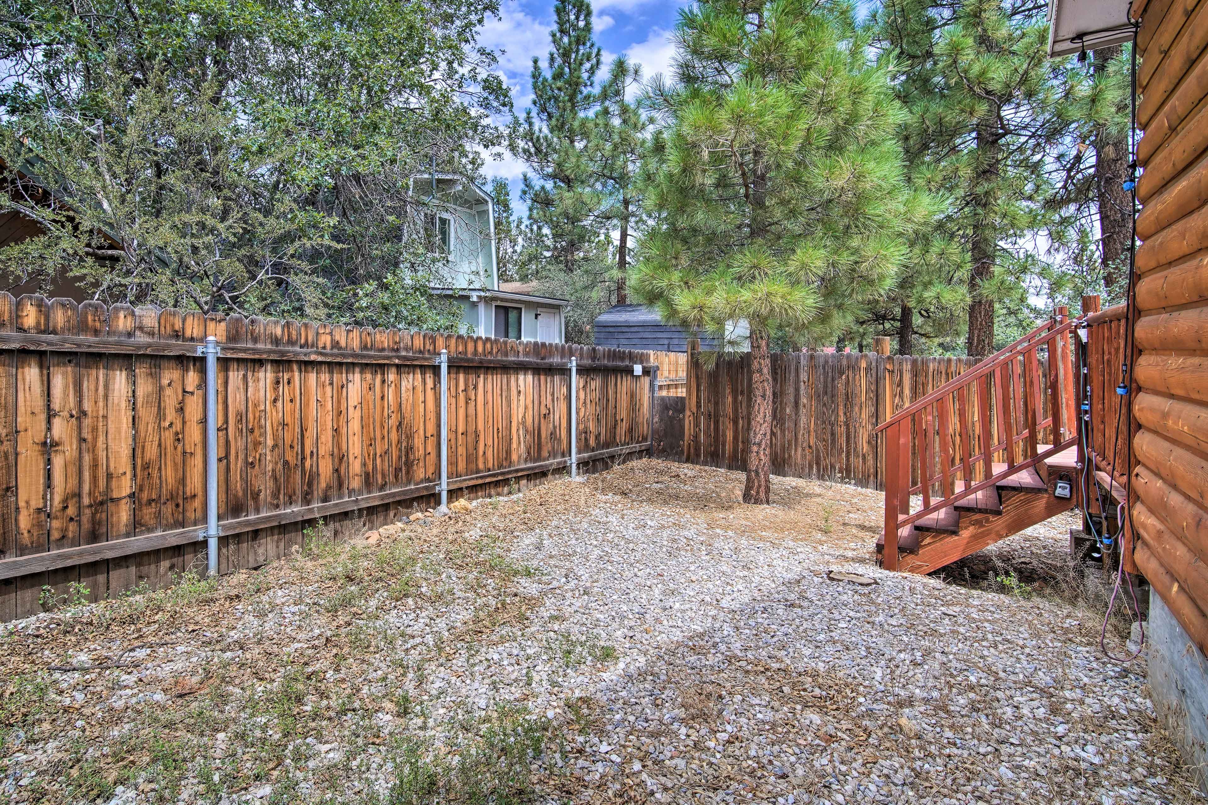 Fenced Yard