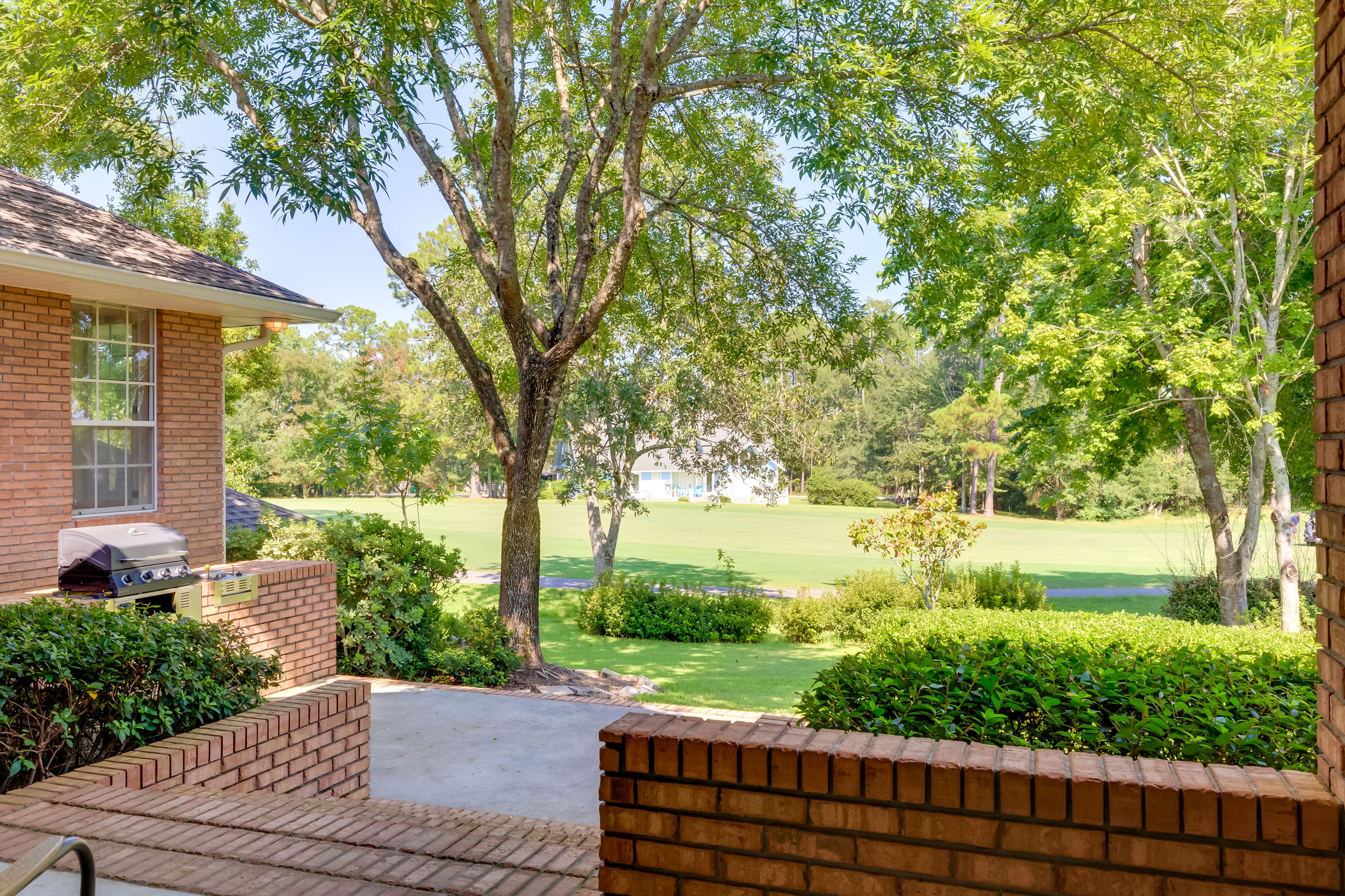 Back Patio | Gas Grill w/ Starter Propane Provided | Golf Course Views