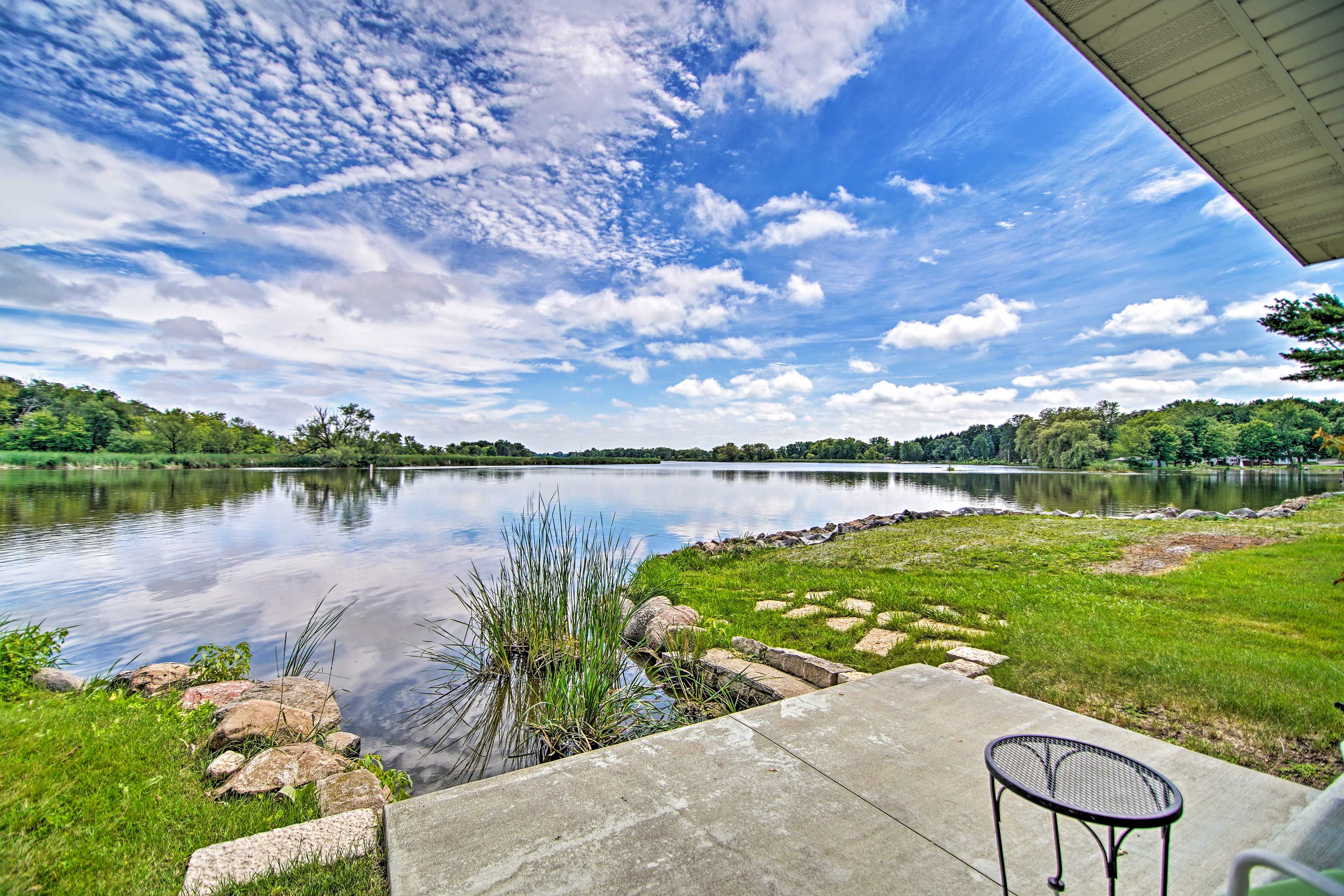 Front Patio | River View