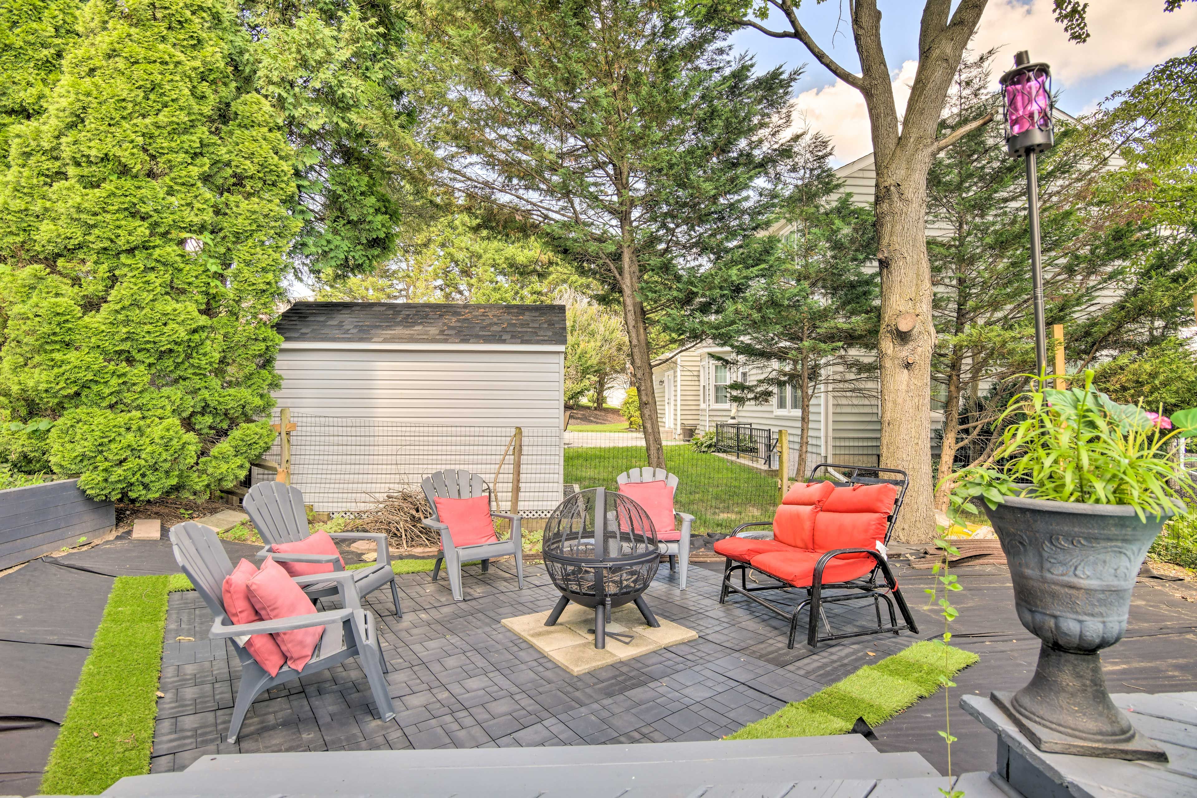 Outdoor Seating | Steps Required