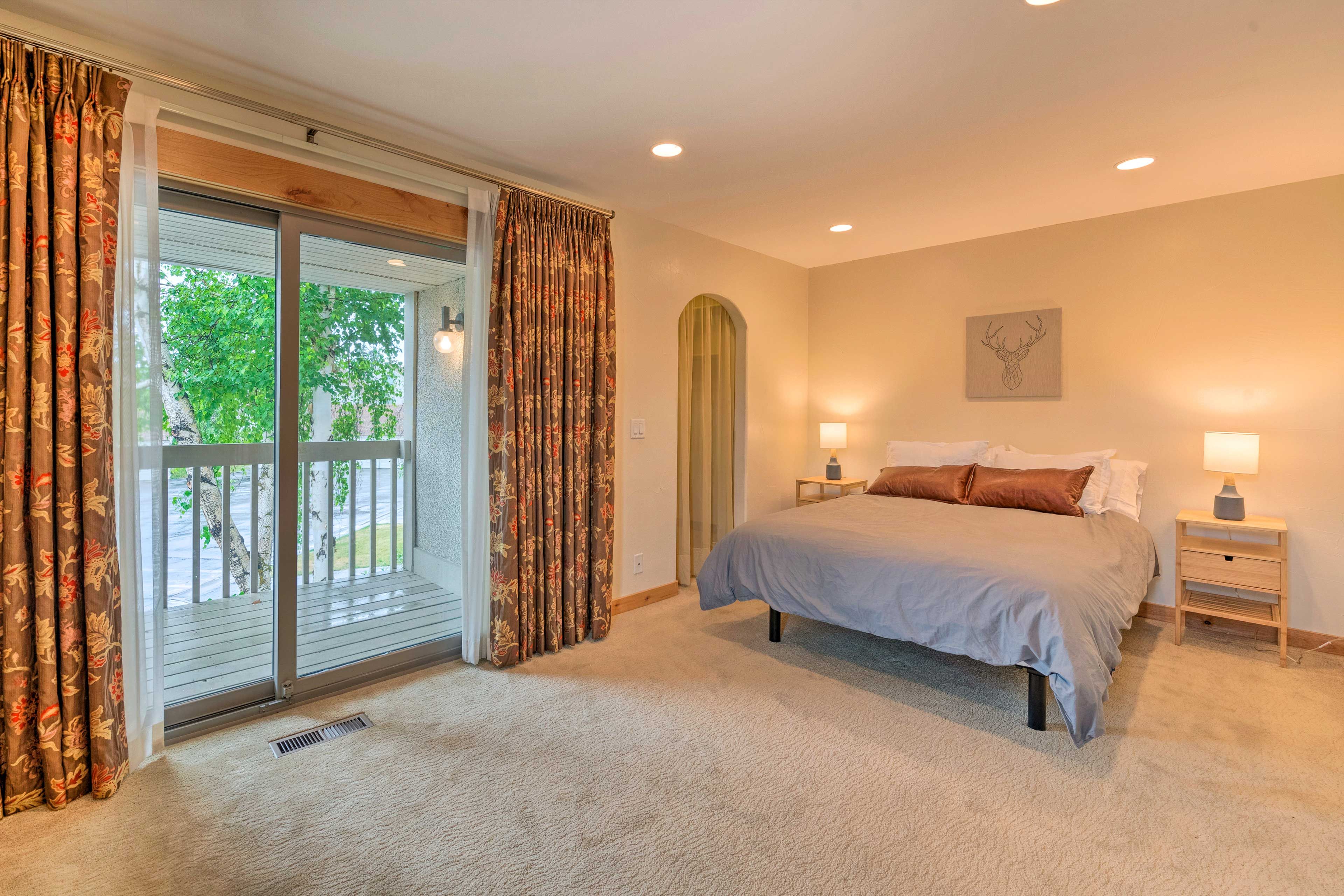 Bedroom 1 | 2nd Floor | King Bed | Linens Provided