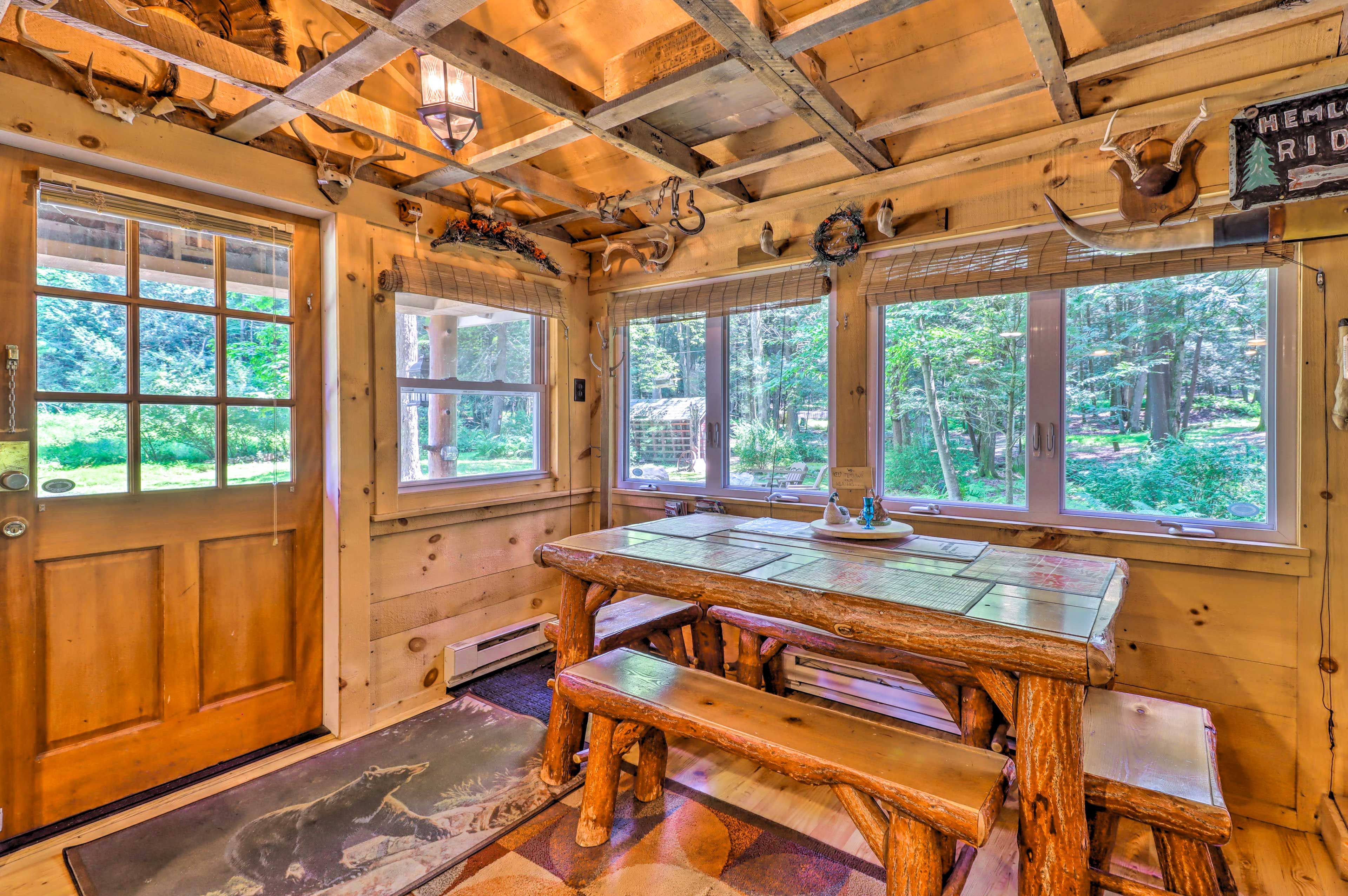 Entrance | Dining Area | 1st Floor | Dishware + Flatware