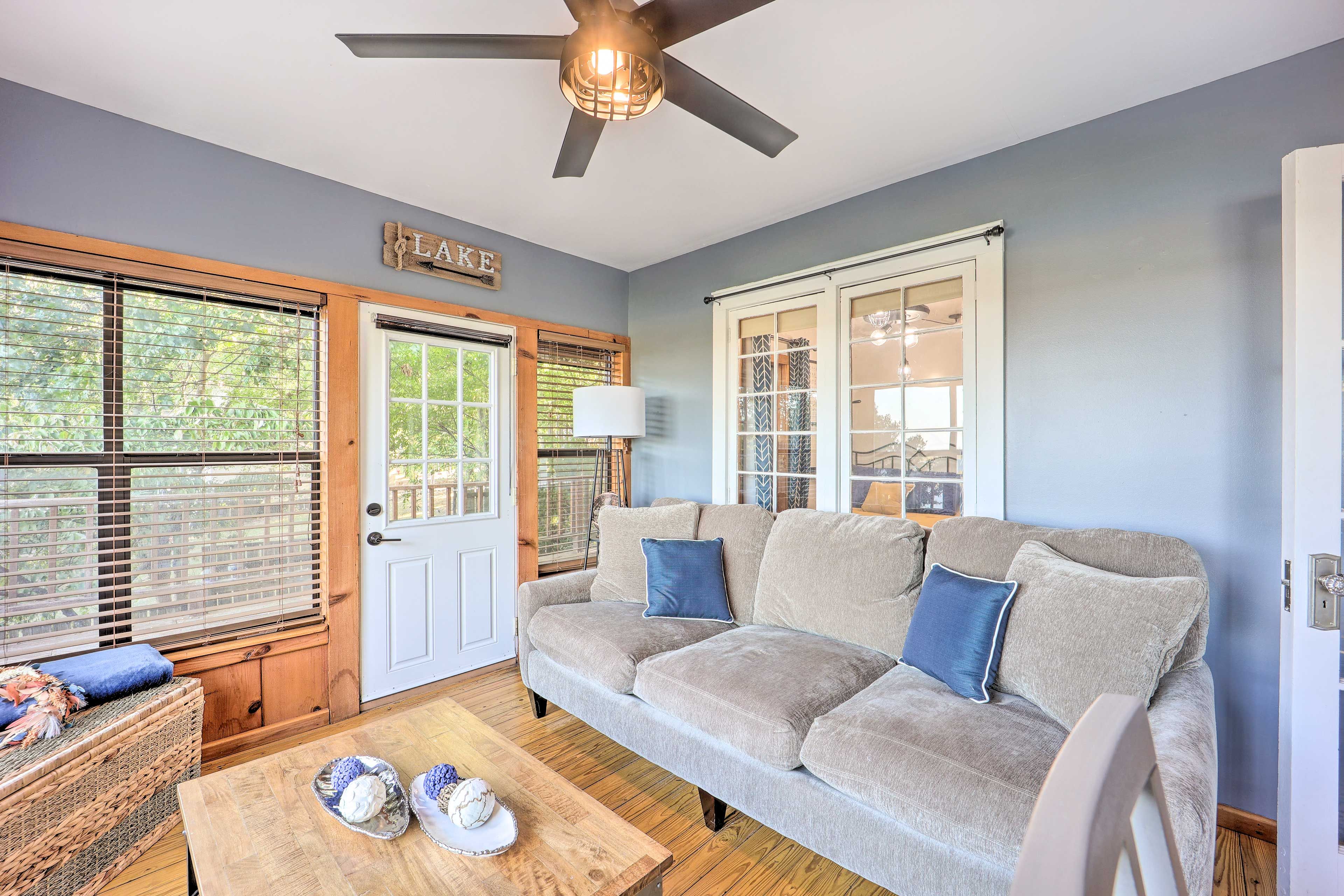 Sunroom | Central Heat | Window A/C Units & Central A/C | Main Level