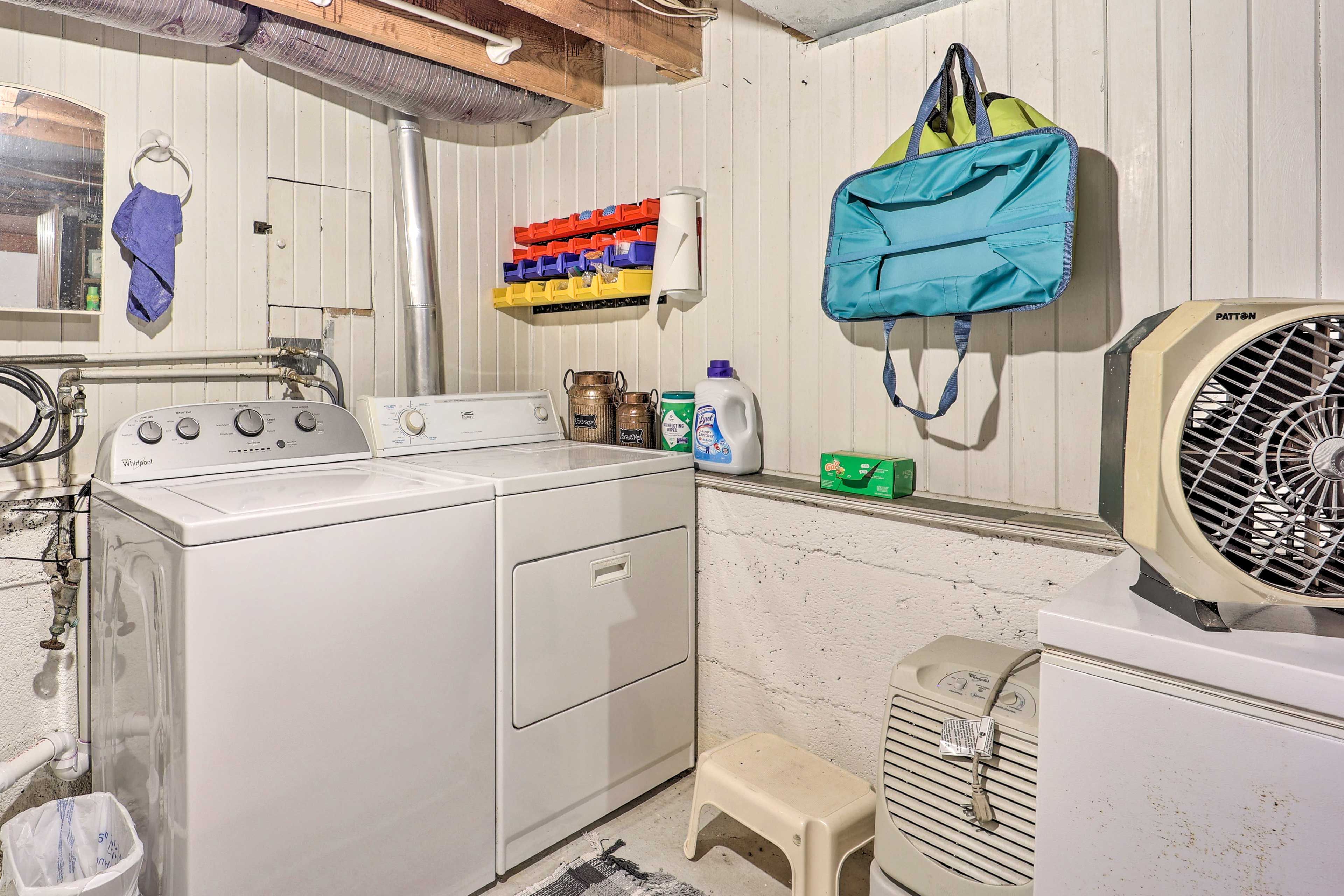 Laundry Room | Unfinished Basement