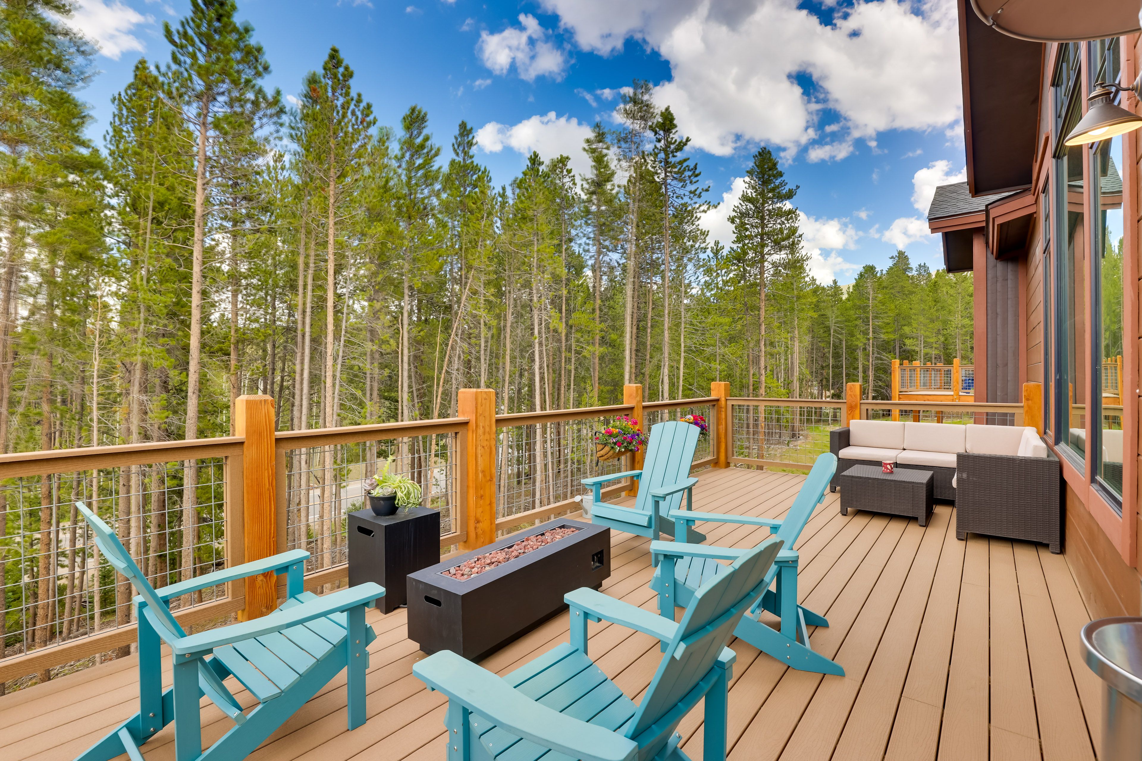 Deck | Gas Fire Pit | 2-Story Home | Smoker Grill