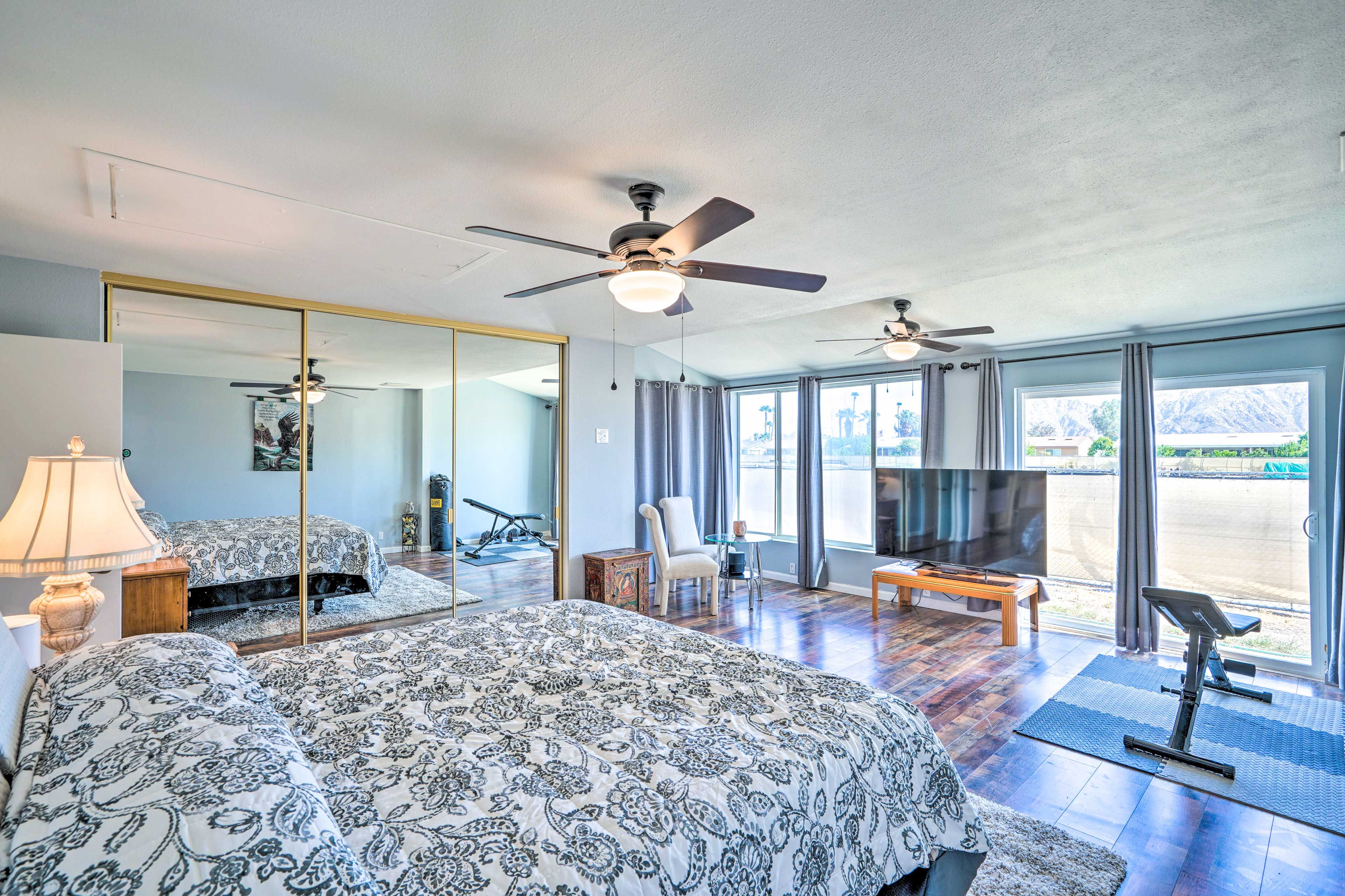 Bedroom 1 | California King Bed | Linens Provided