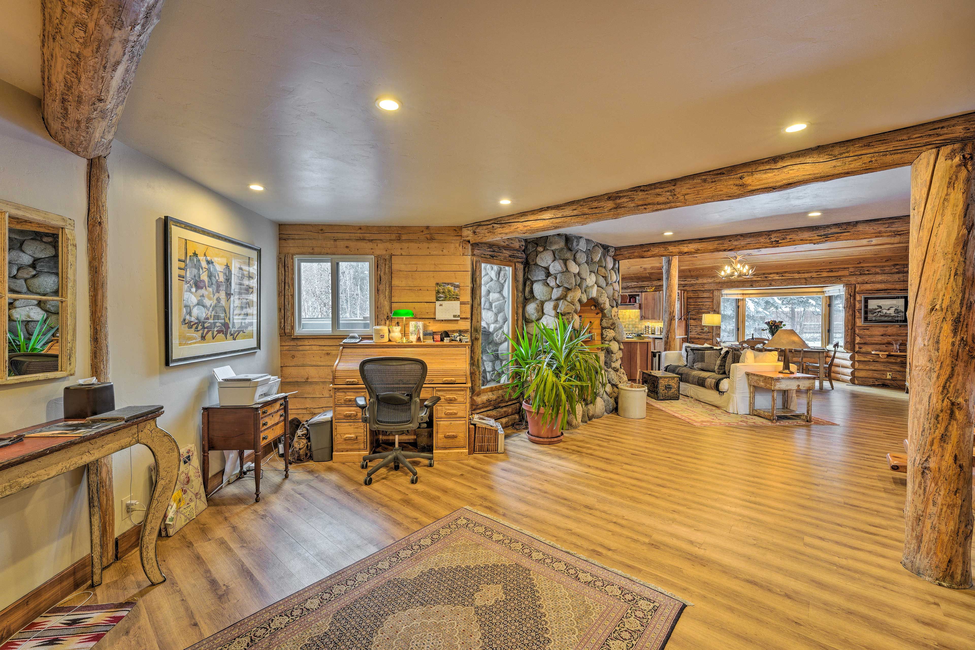 Laptop-Friendly Workspace