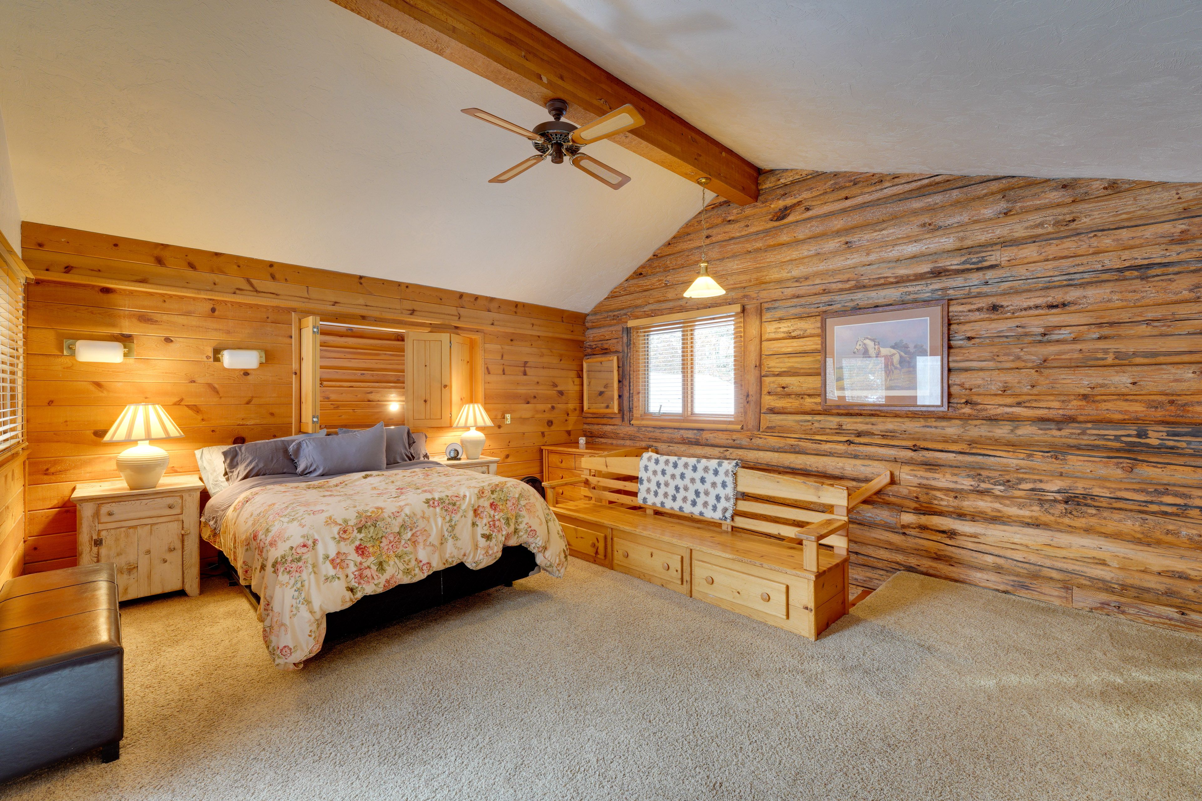 Bedroom 1 | Queen Bed | En-Suite Bathroom | Private Balcony | 2nd Floor