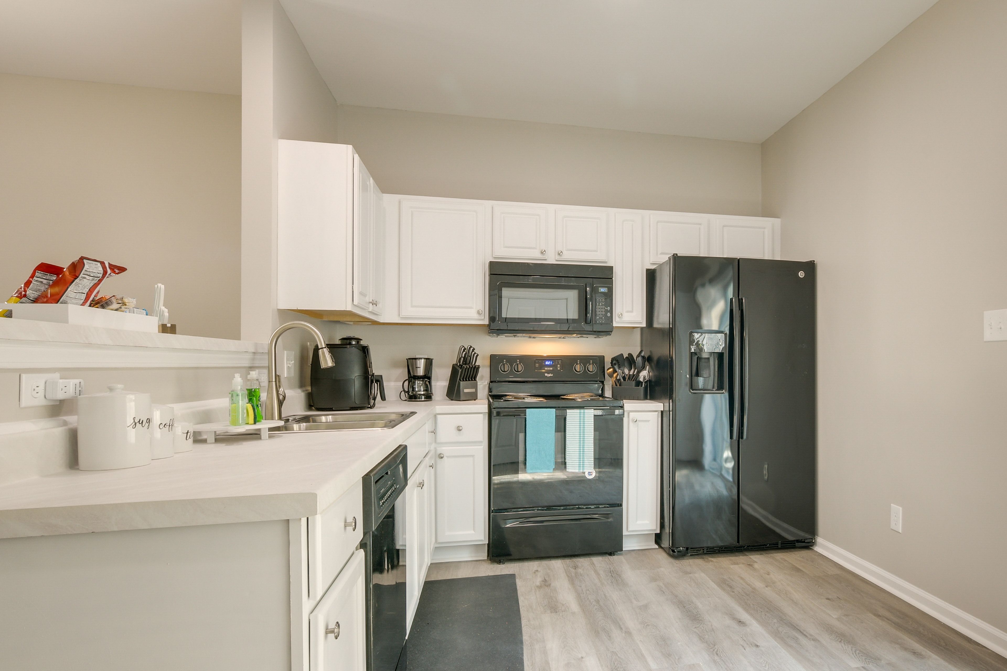 Kitchen | Air Fryer | Blender | Coffee Maker | Toaster Oven | Laundry Area
