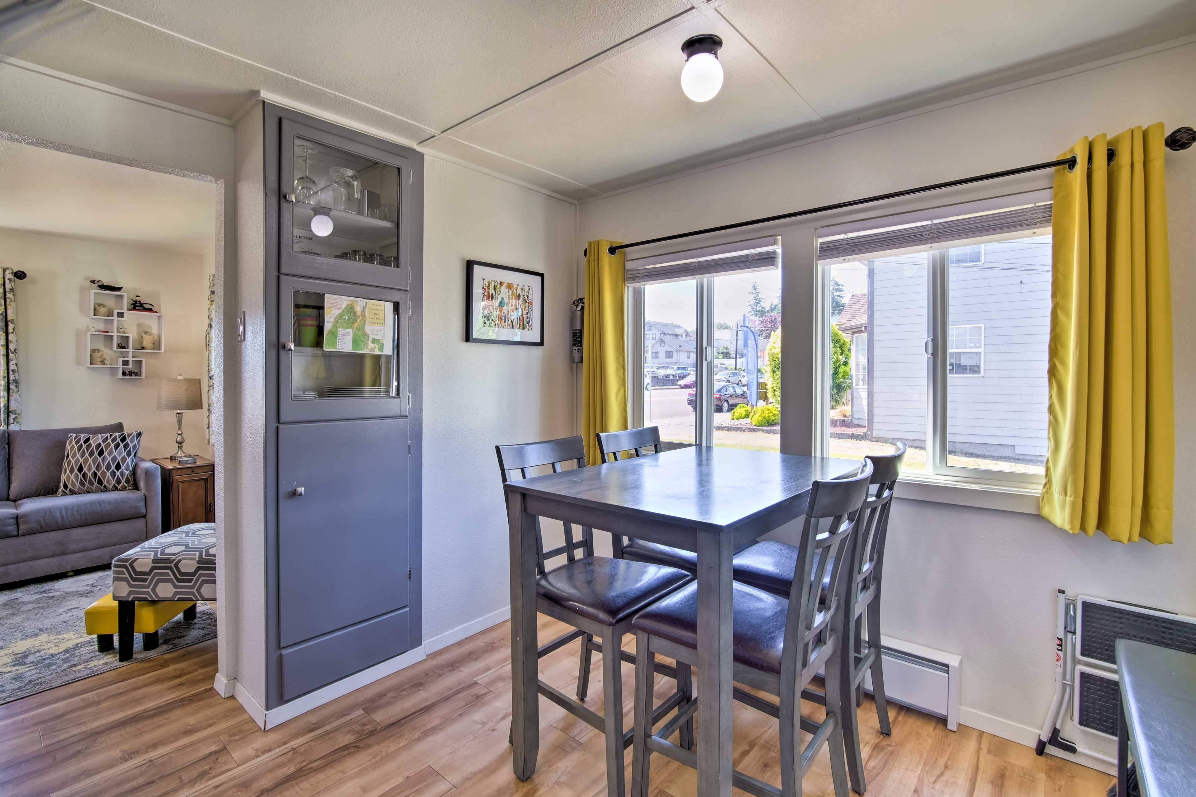 Dining Area | Well-Equipped Kitchen | Cooking Basics