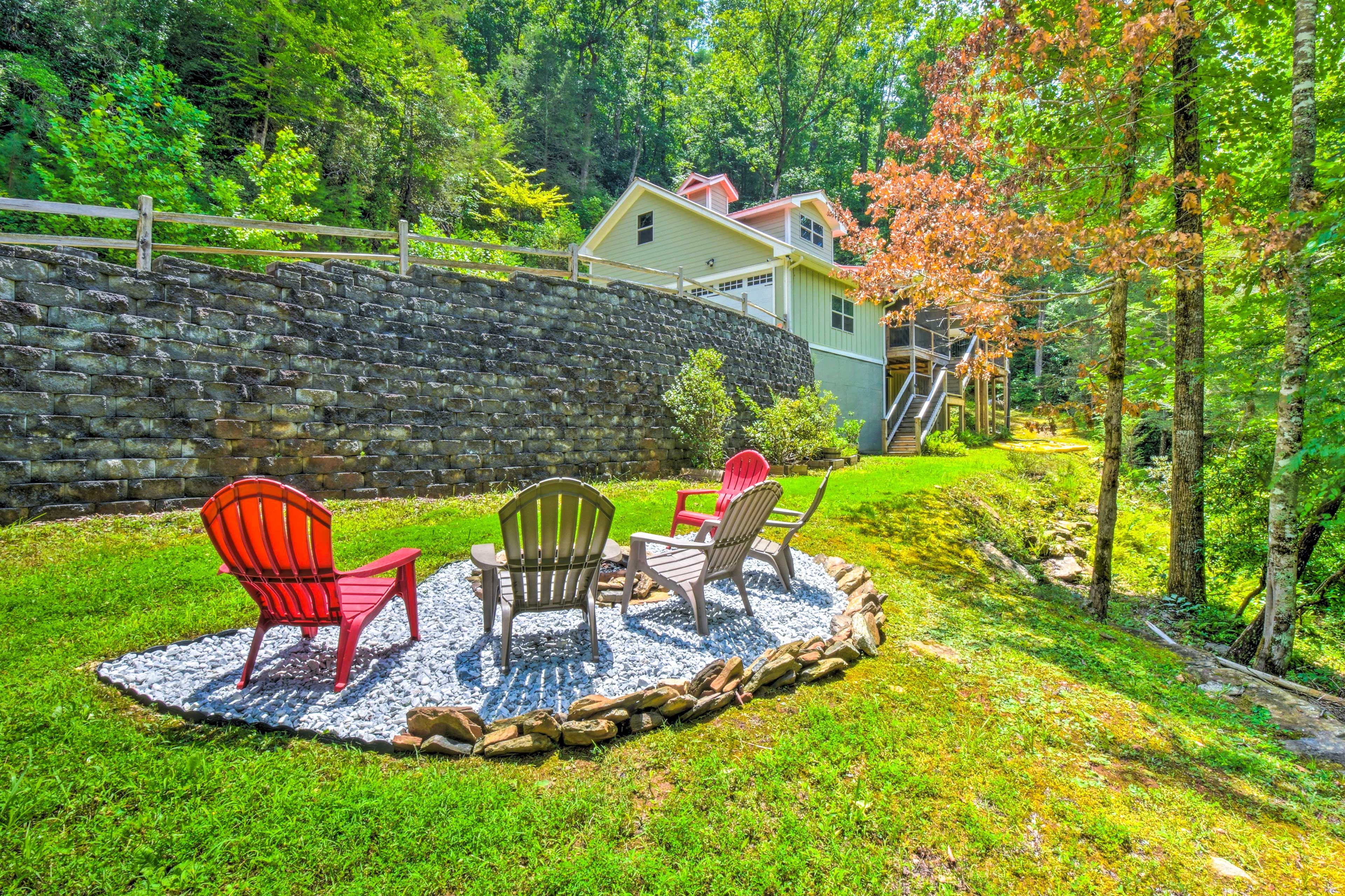 Fire Pit (Wood Not Provided)