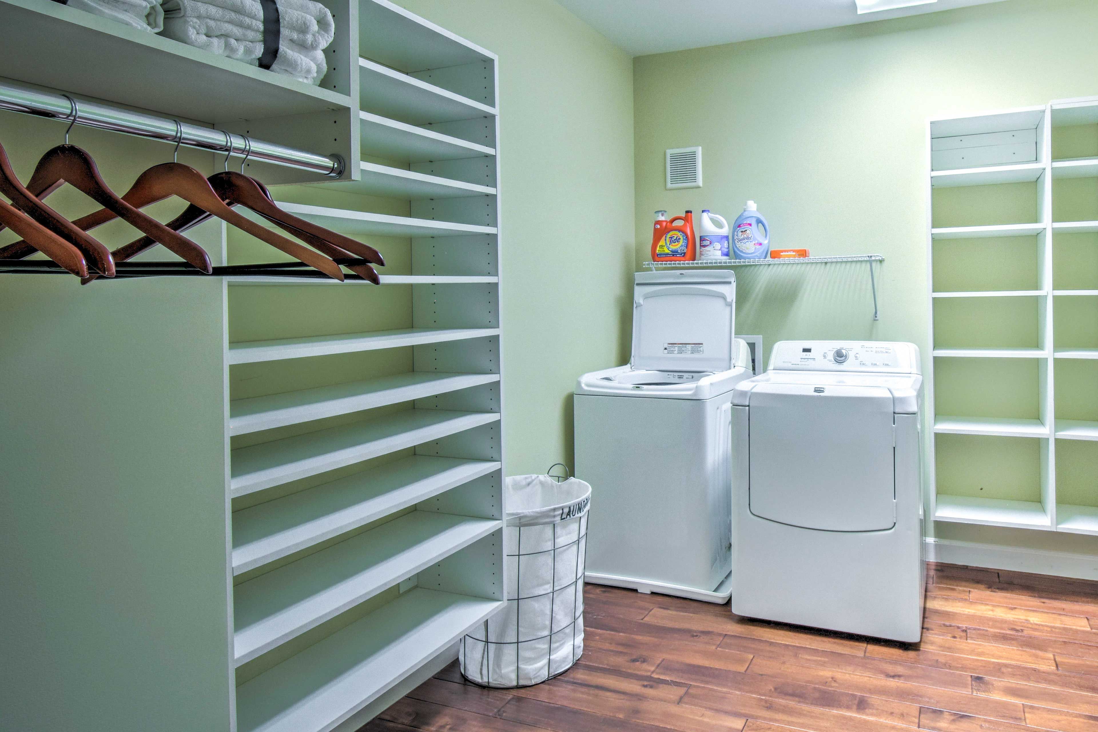 Laundry Room | Laundry Detergent Provided | Iron/Board