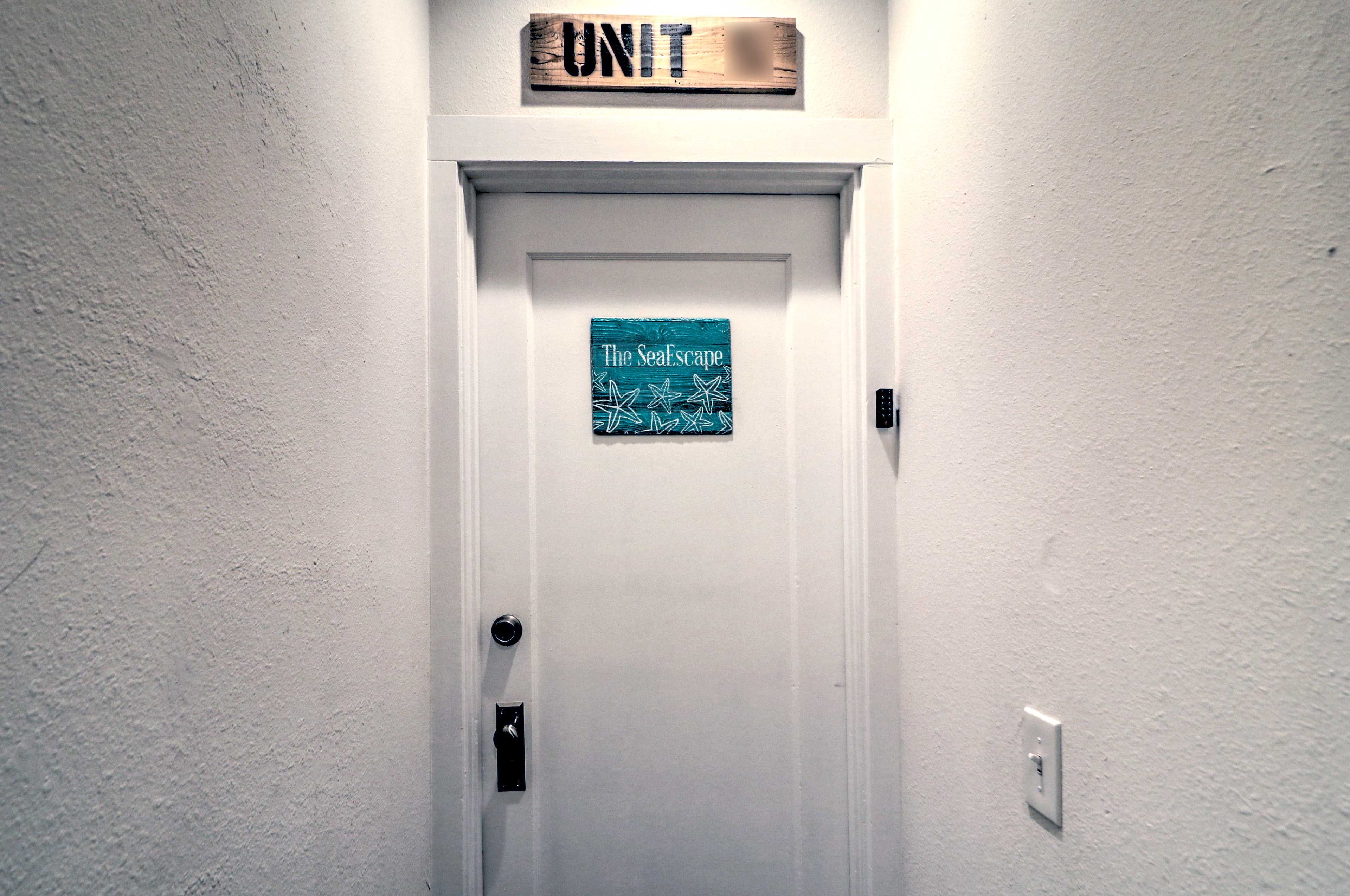 Unit Access | Keyless Entry | Stairs Required